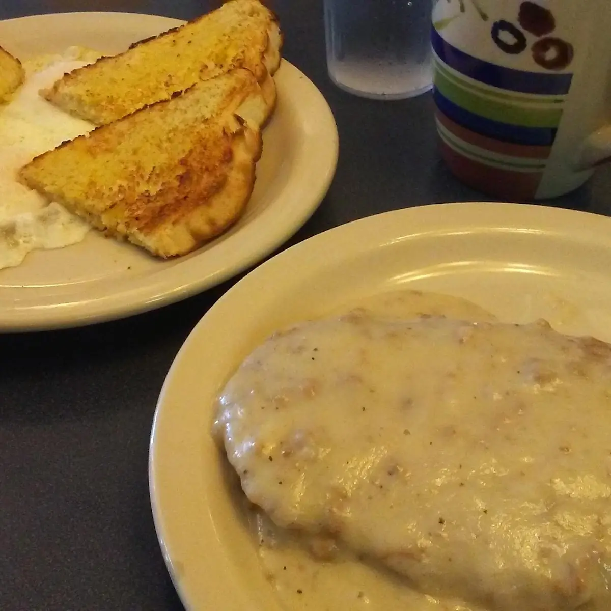 Country Fried Steak and Eggs