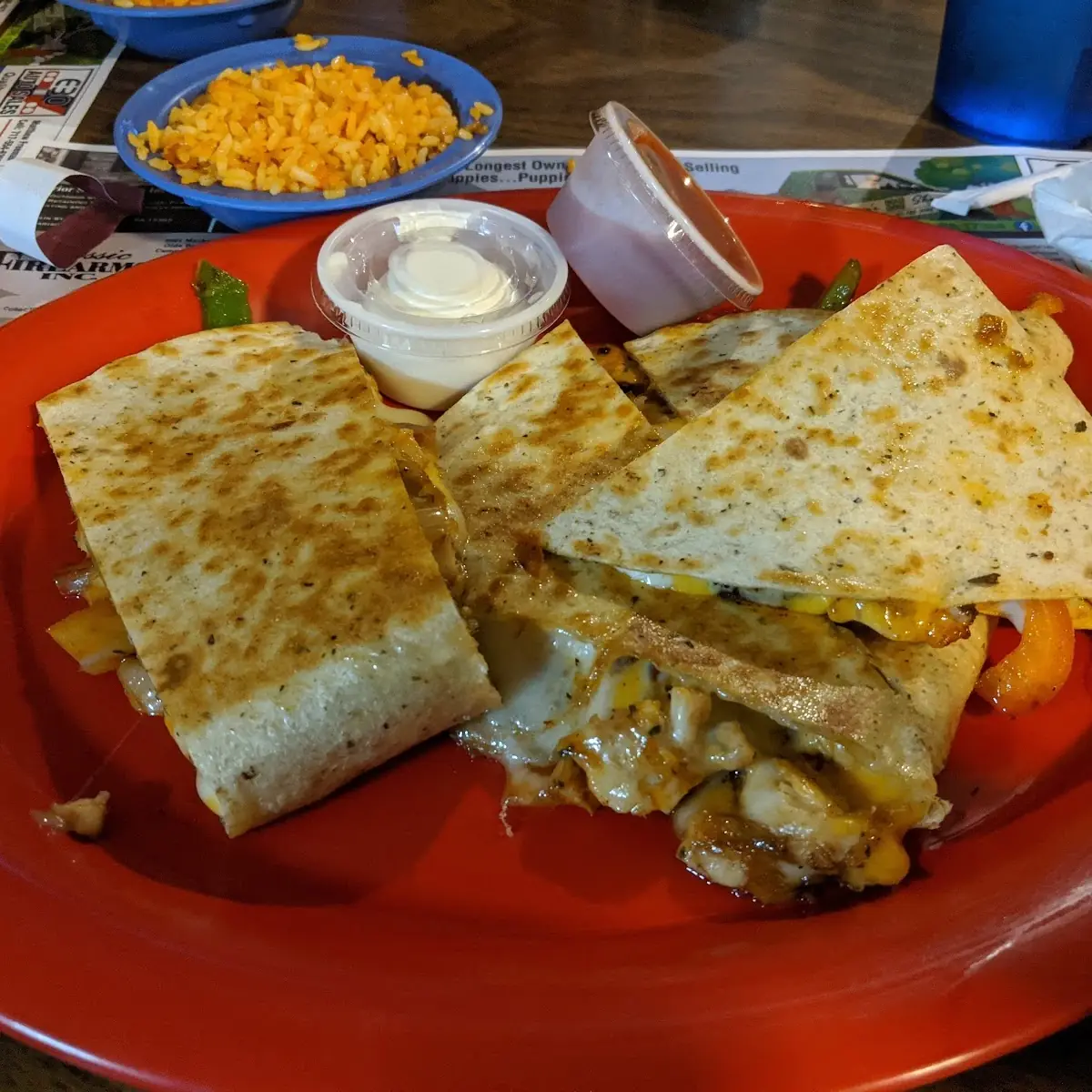 Chicken Quesadilla