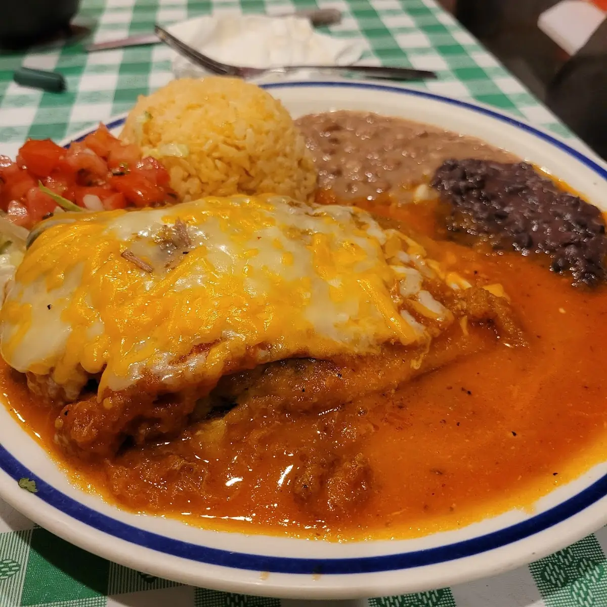 Chile Relleno and Enchilada