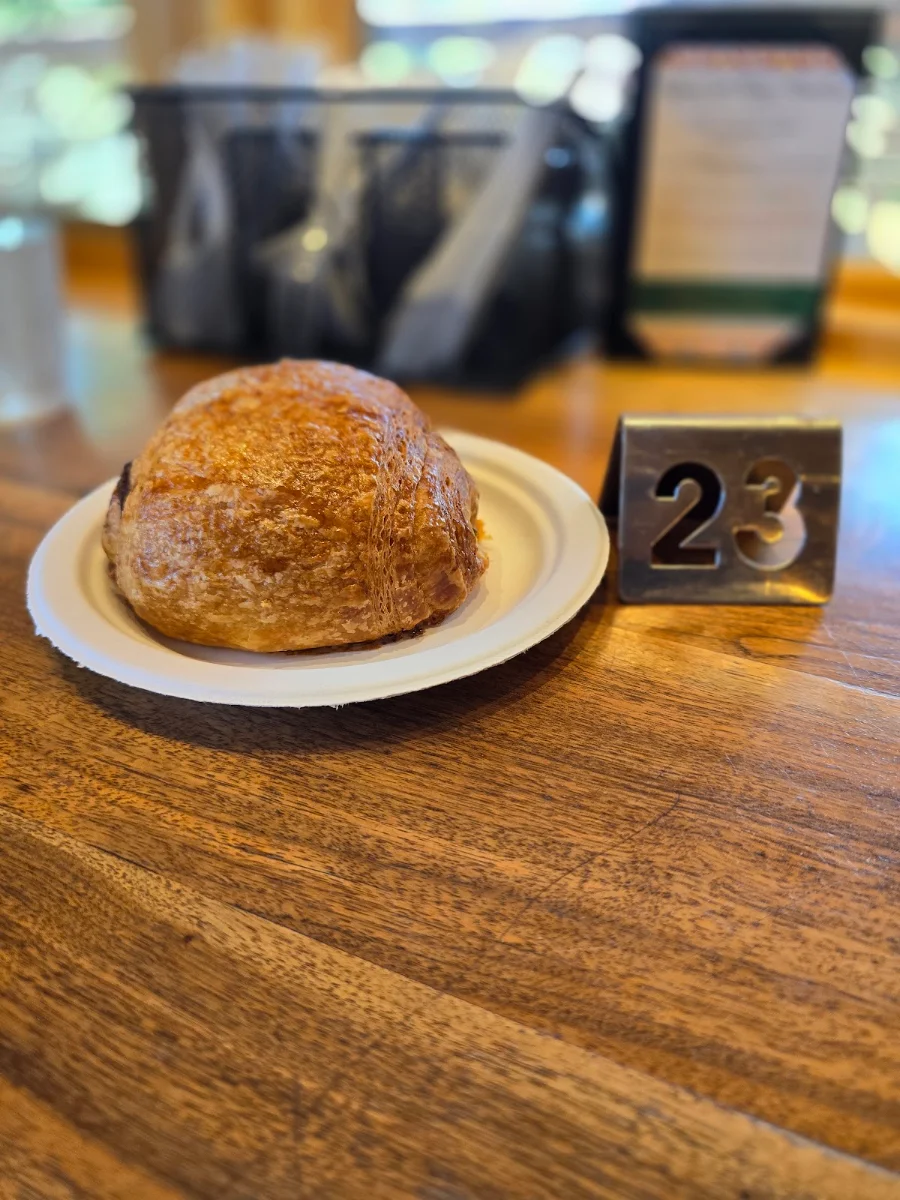 Deluxe Croissant Green Chile Bacon Cheddar