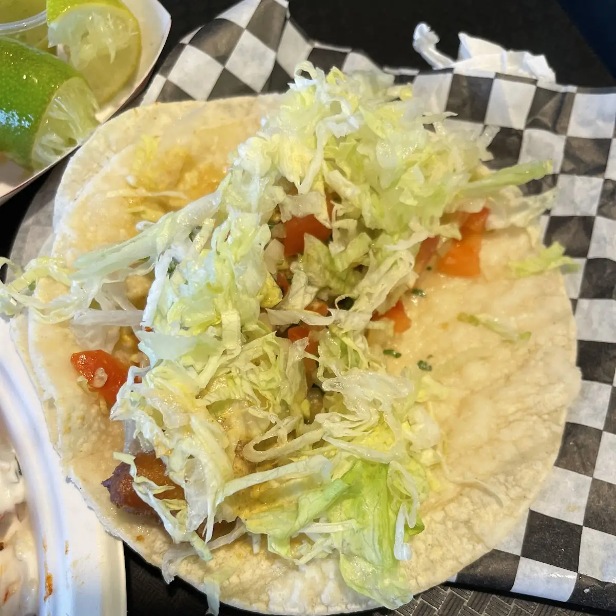 Fish Taco Battered and Fried Tilapia