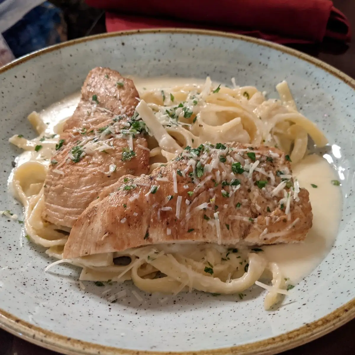 Chicken Fettuccine Alfredo