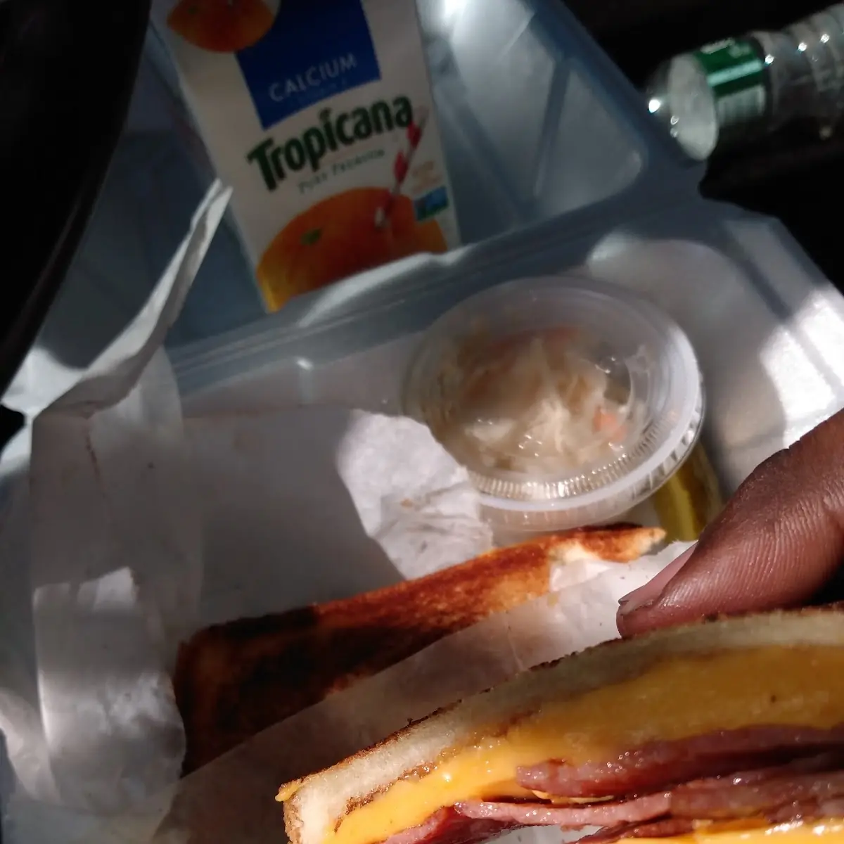 Turkey Bacon Grill Cheese