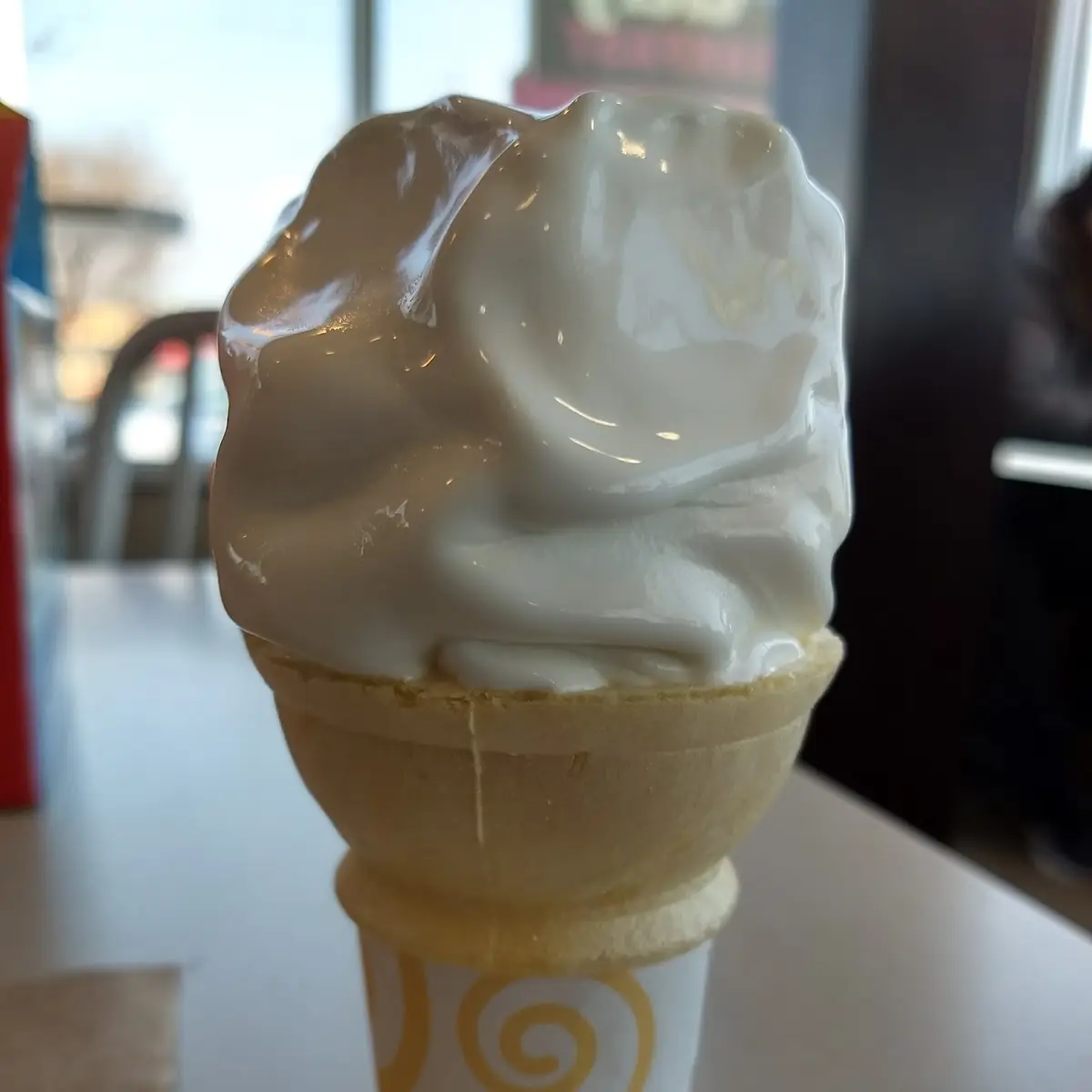Vanilla Ice Cream Cone