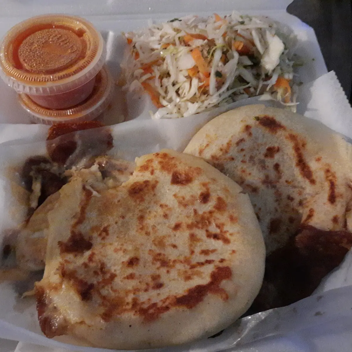 Bean and Cheese Pupusas