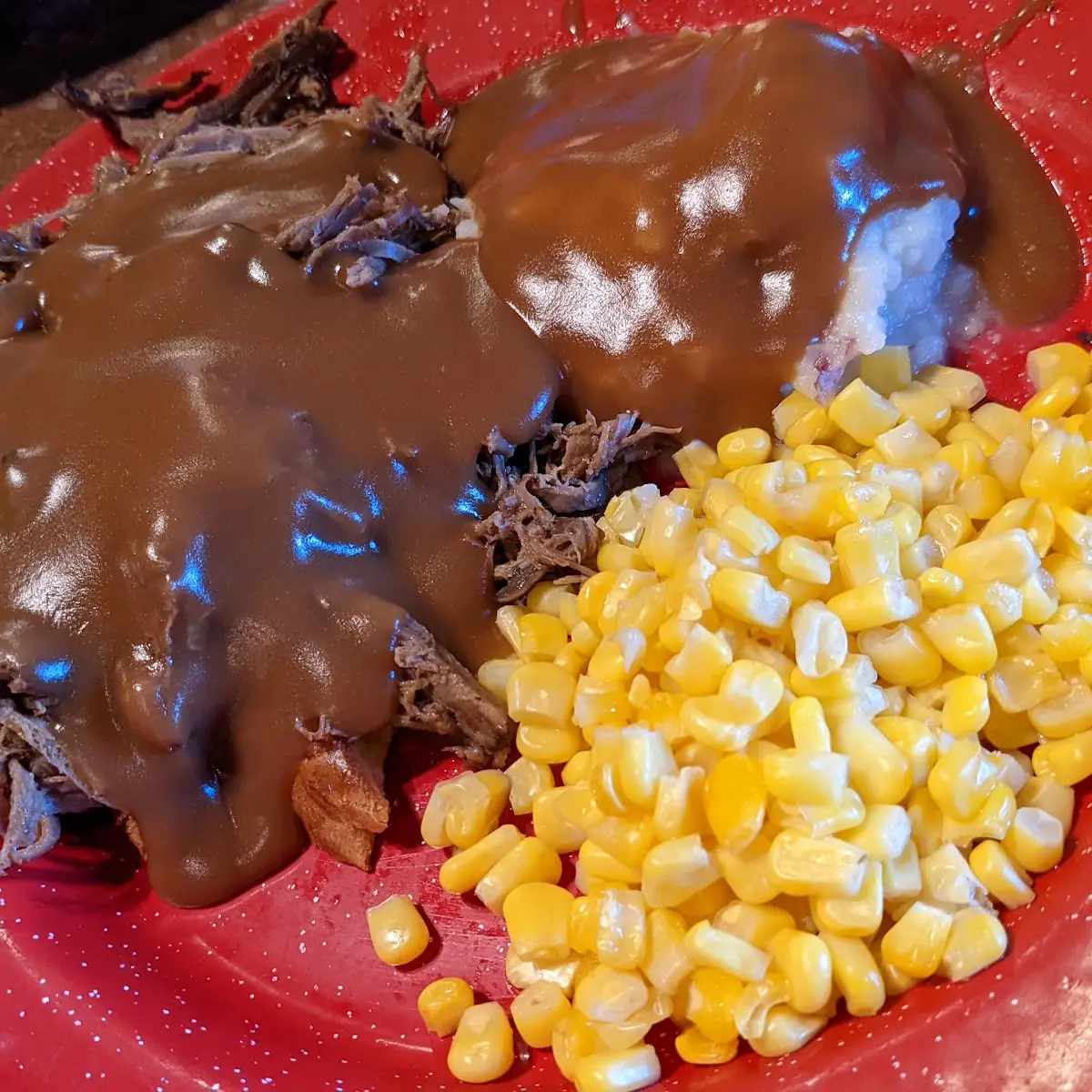 Open Faced Roast Beef Sandwich