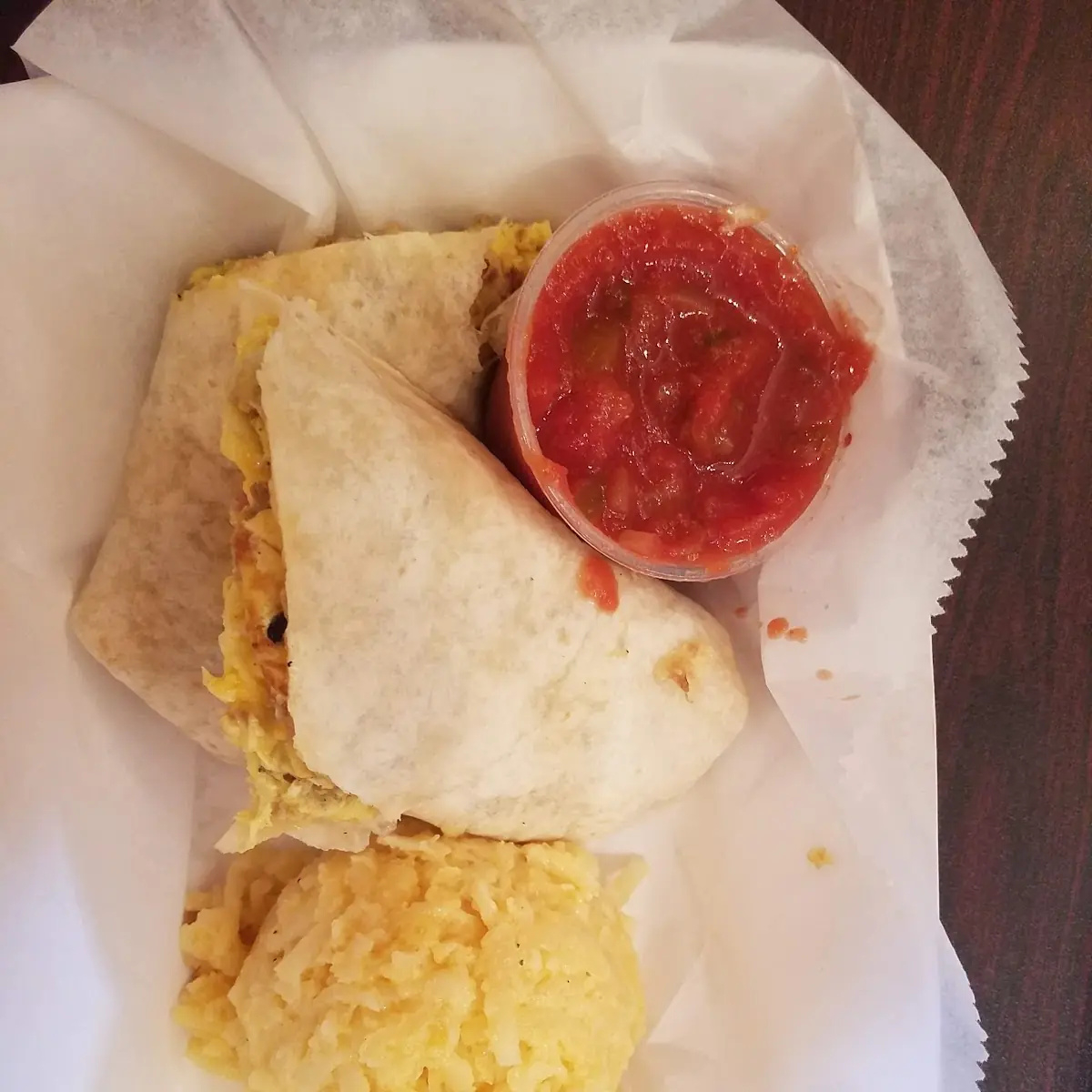 Breakfast Burrito Combo