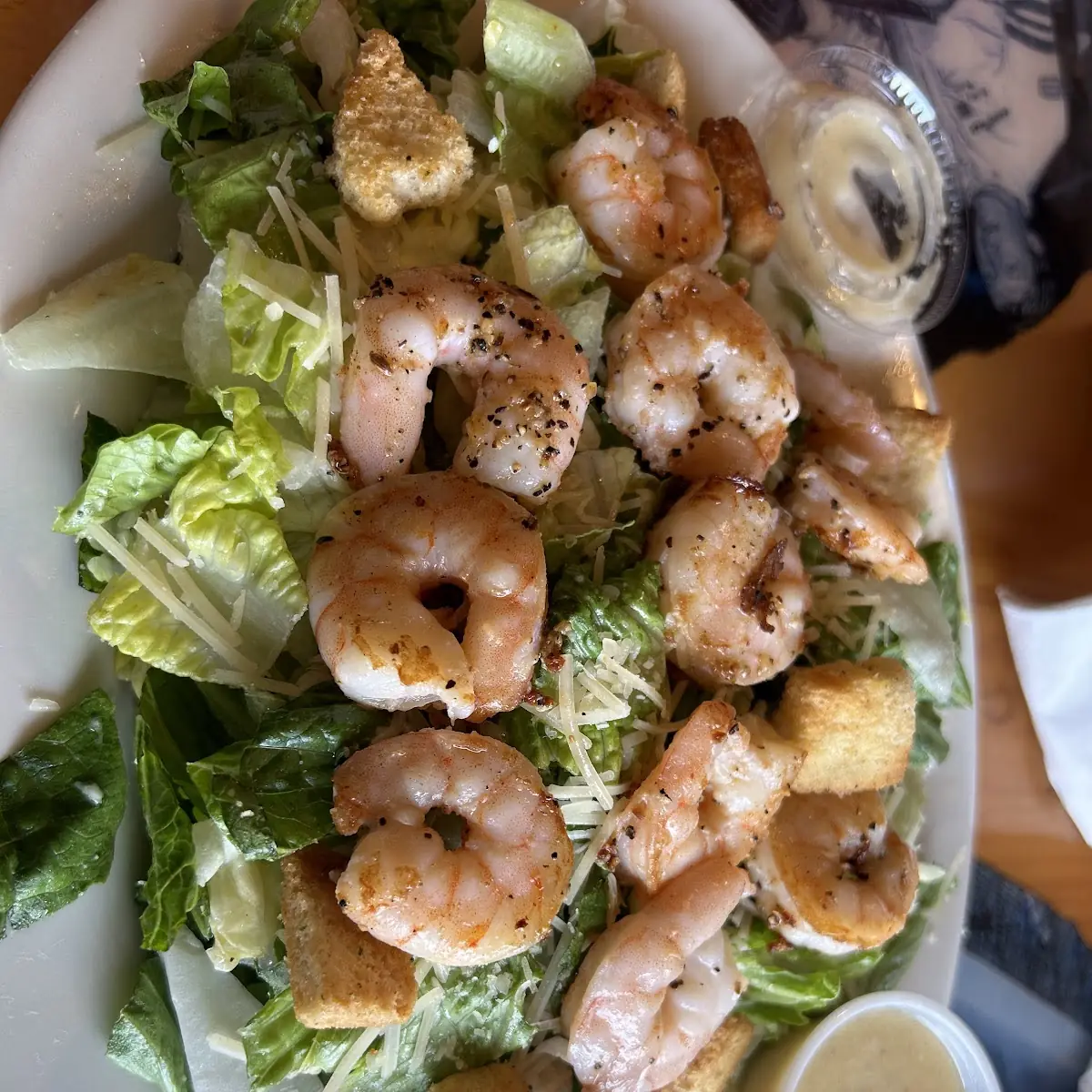 Shrimp Caesar Salad