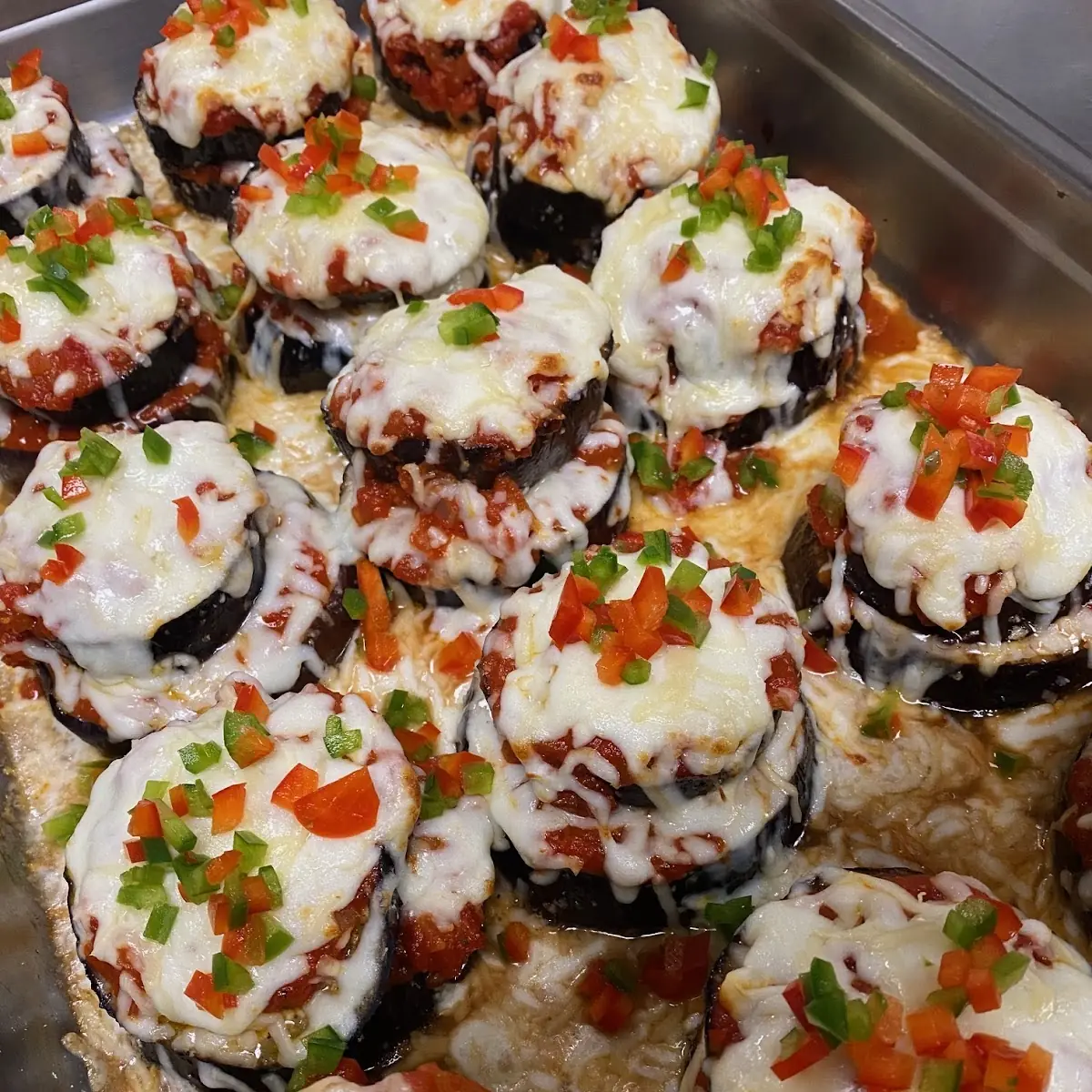 Eggplant Parm Stacker