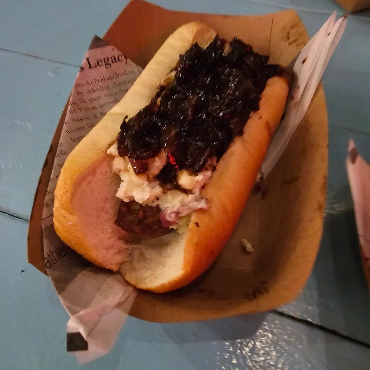 Brats with Mashed Potatoes