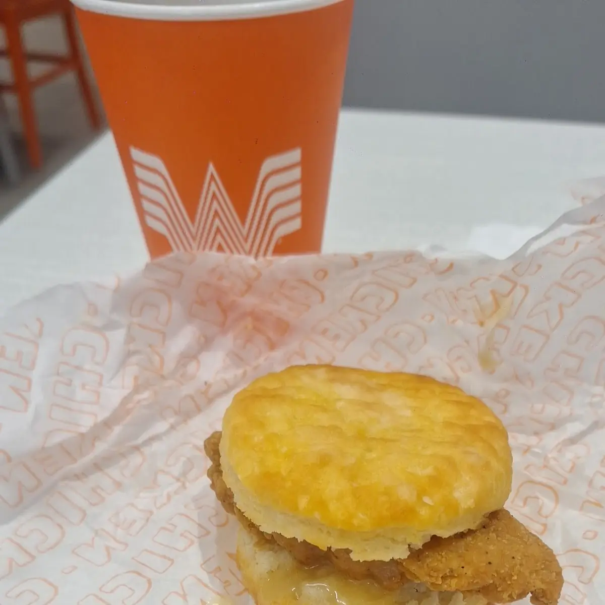 Honey Chicken Biscuit