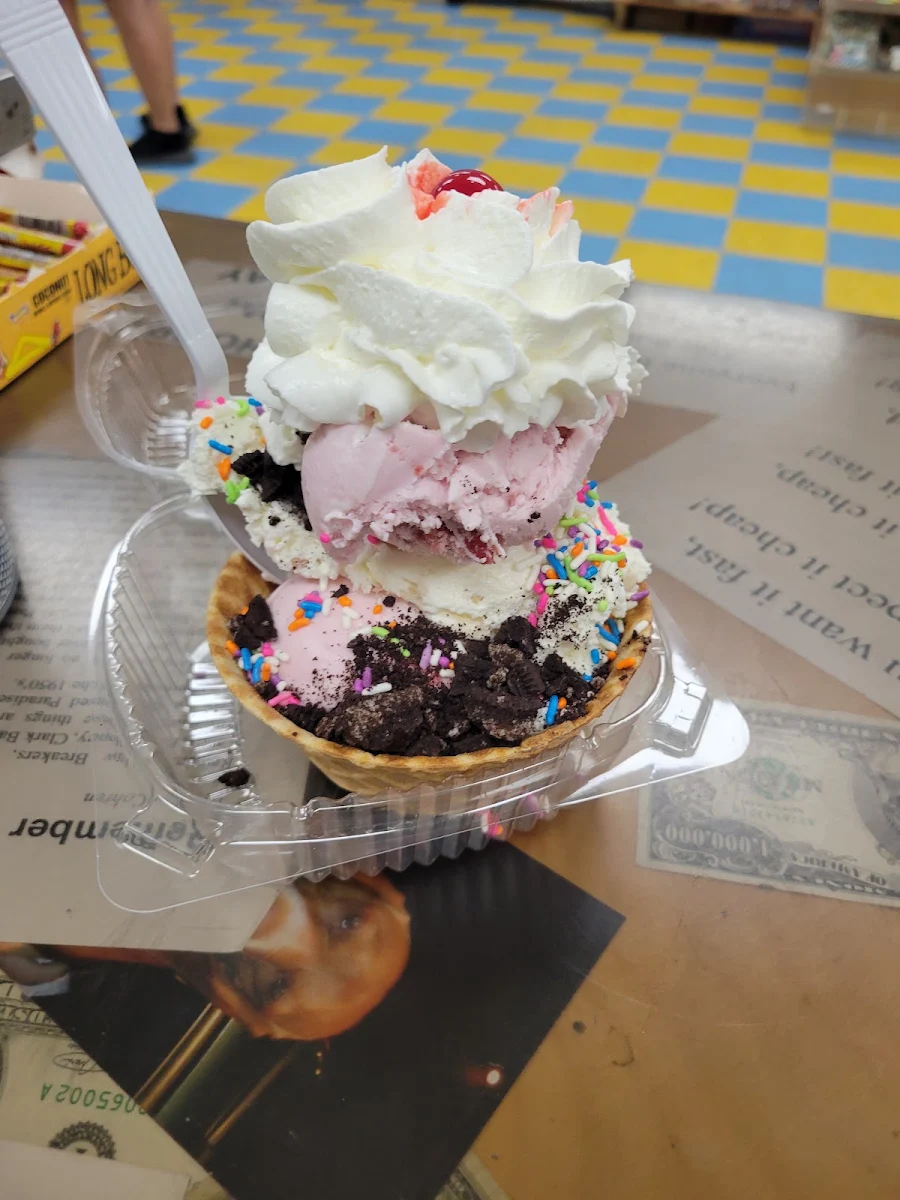 Waffle Bowl Sundae