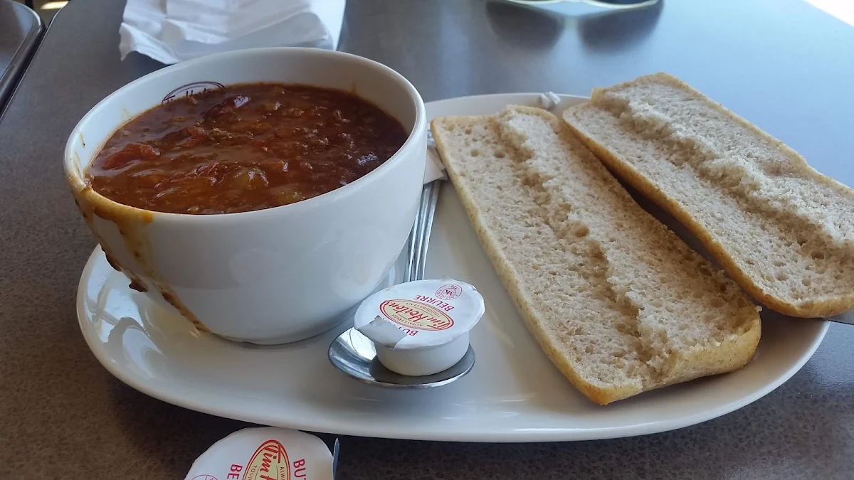 Chili with Wheat Bun, Tim Hortons