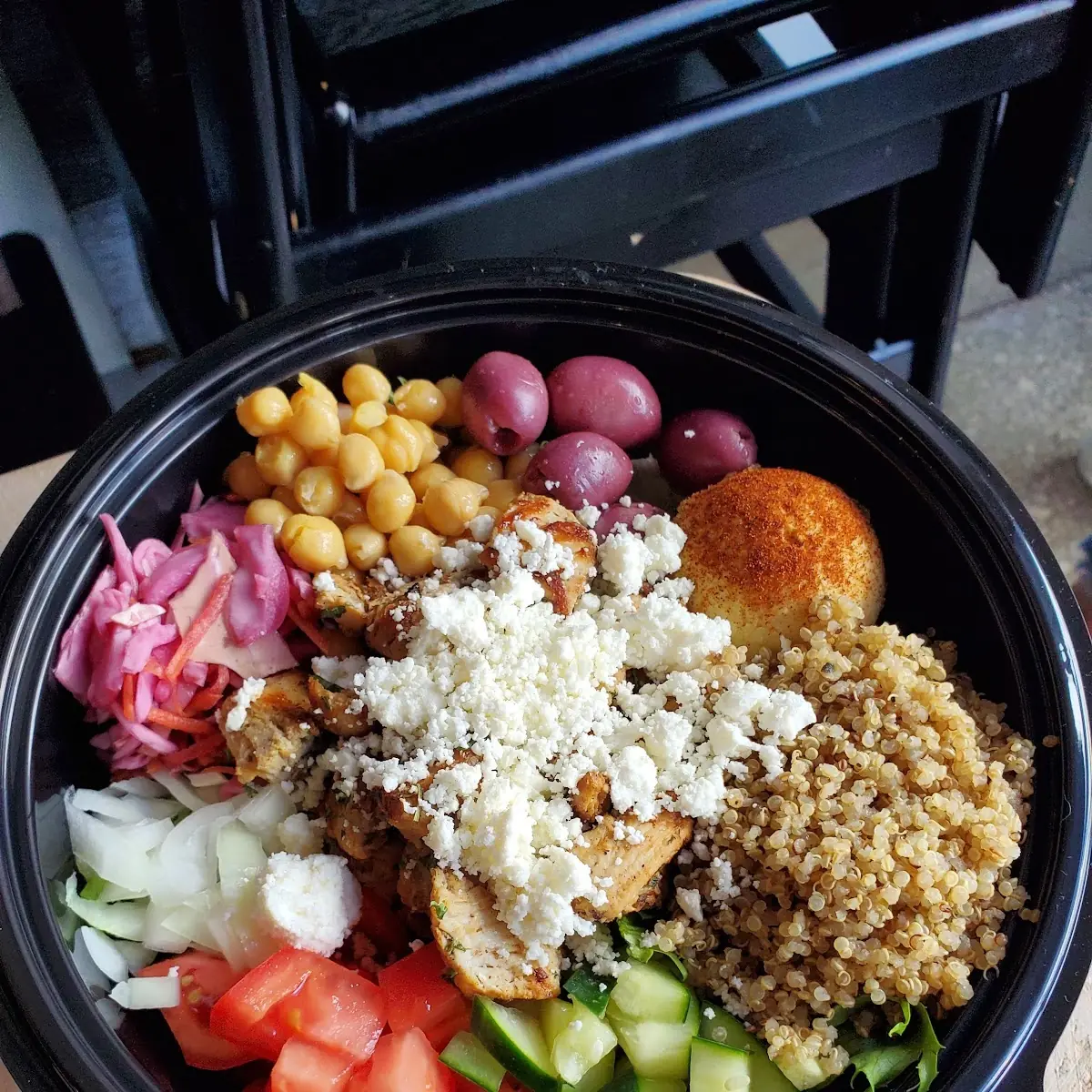 Gyro Protein Bowl