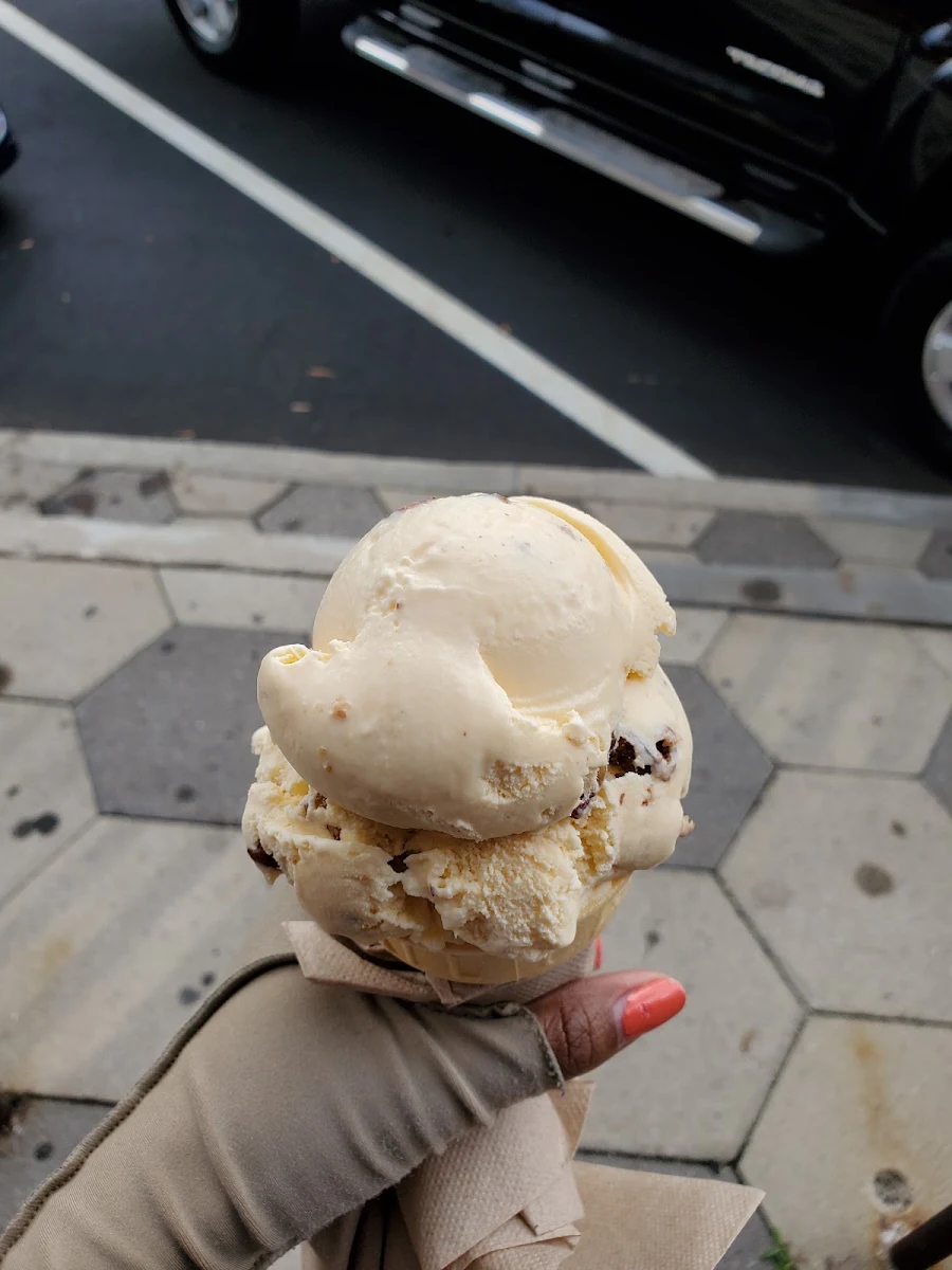 Butter Pecan Waffle Cone