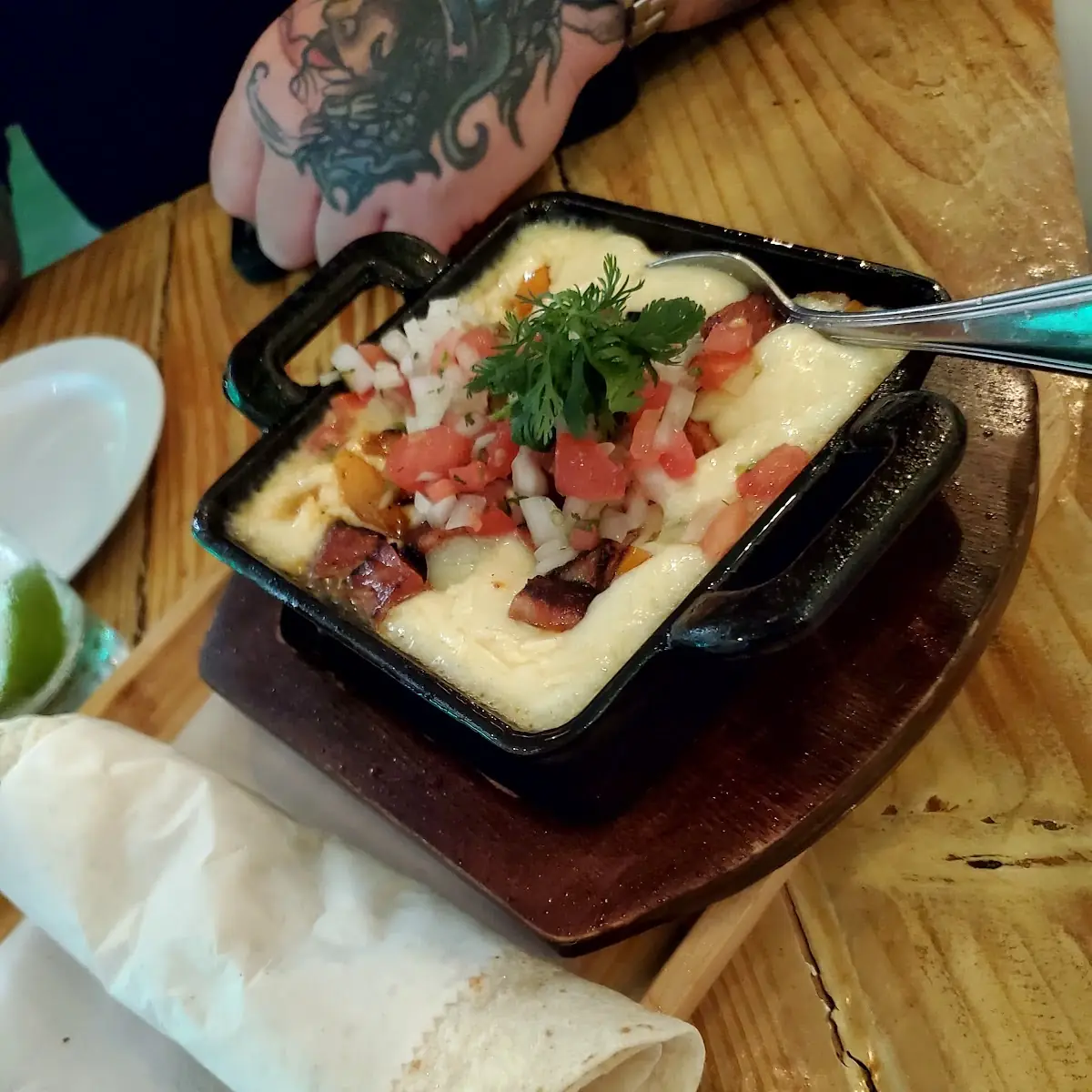 Queso Fundido Melted Cheese