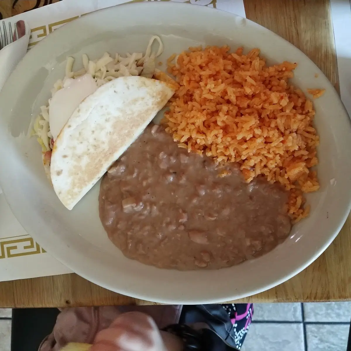 Ground Beef Taco Plate