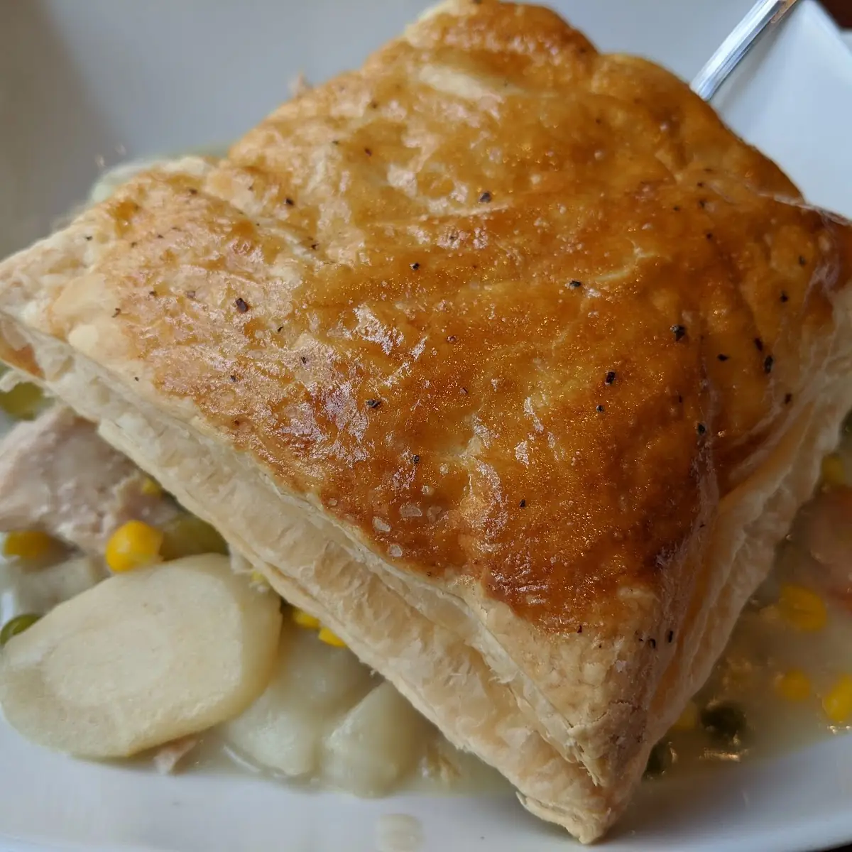 Roasted Chicken Pot Pie