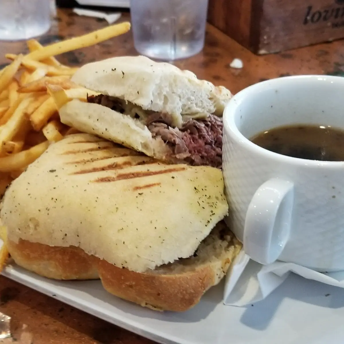 French Dip Sandwich Platter