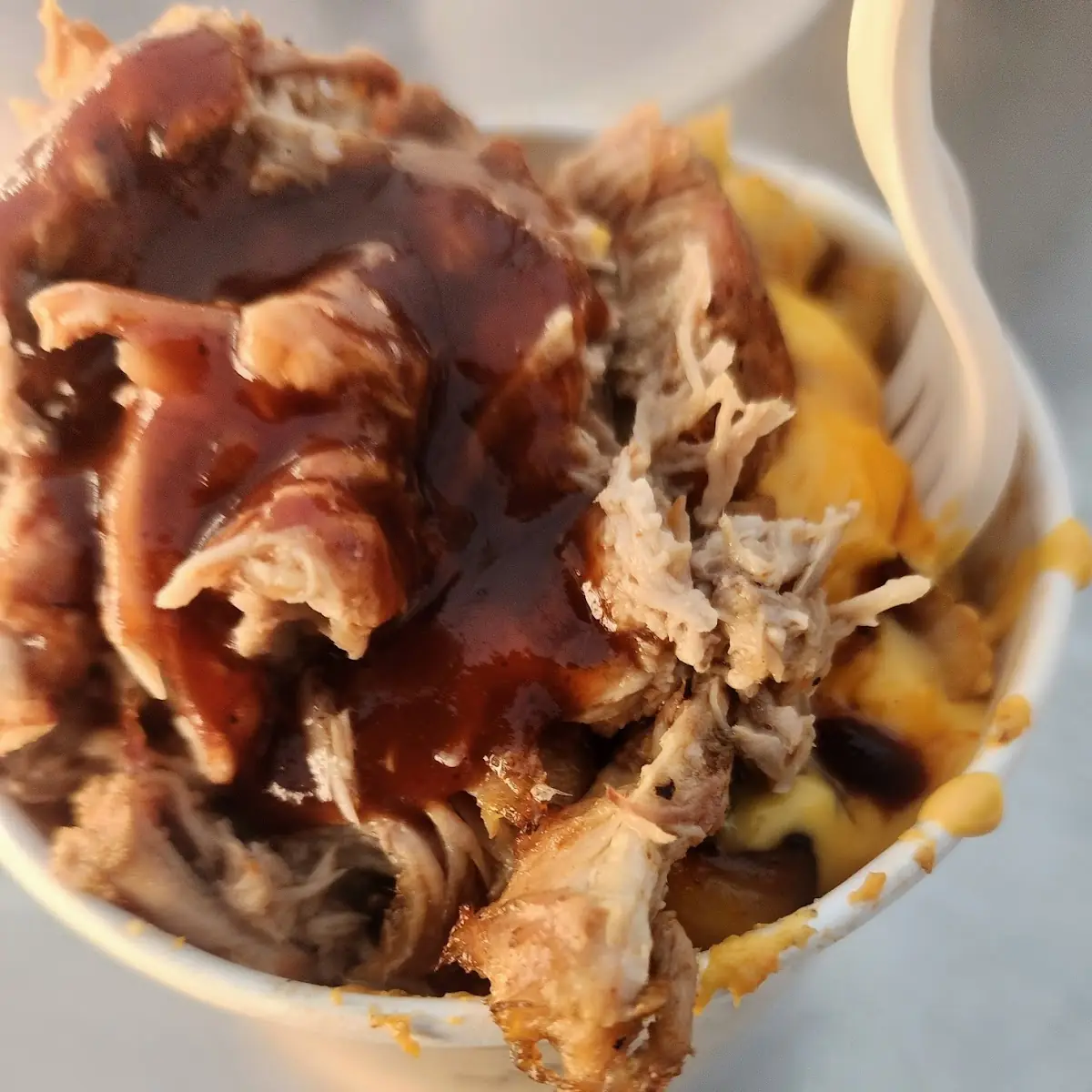 Pulled Pork Mac Bowl