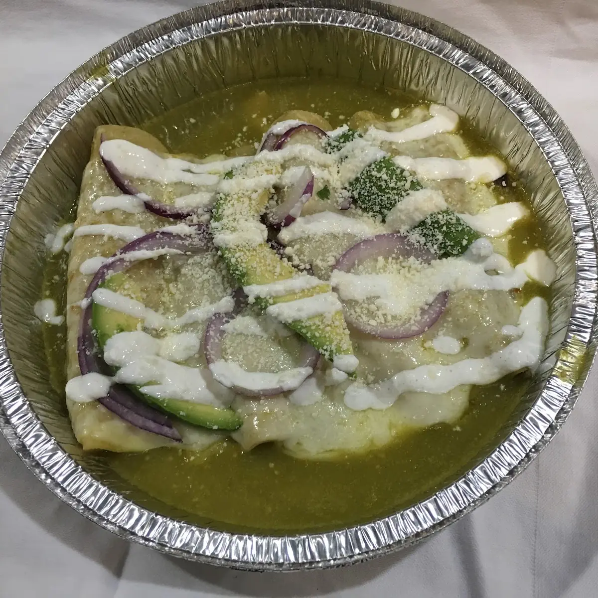 Enchiladas Verdes