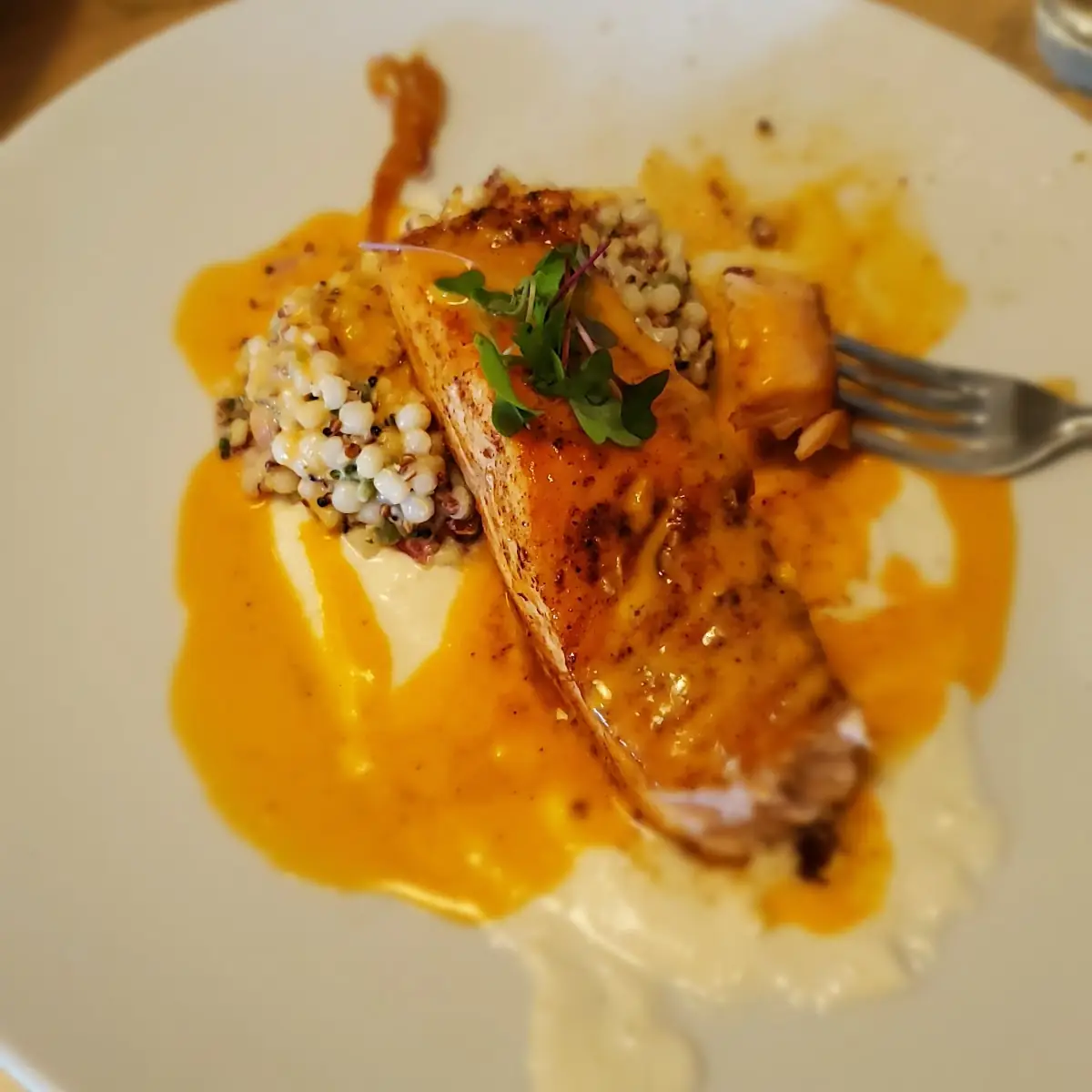 Seared Salmon