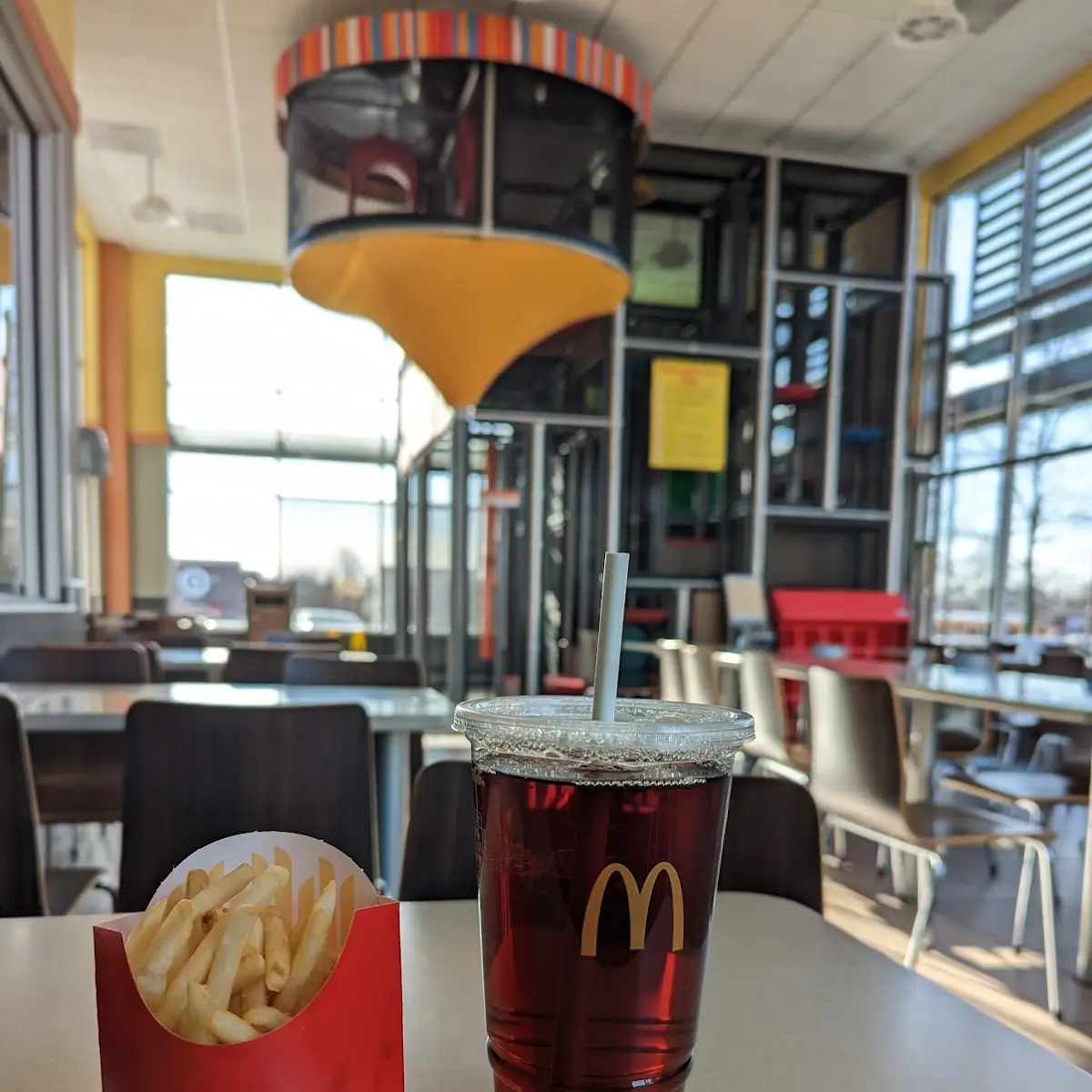 Medium Fries and Sweet Tea