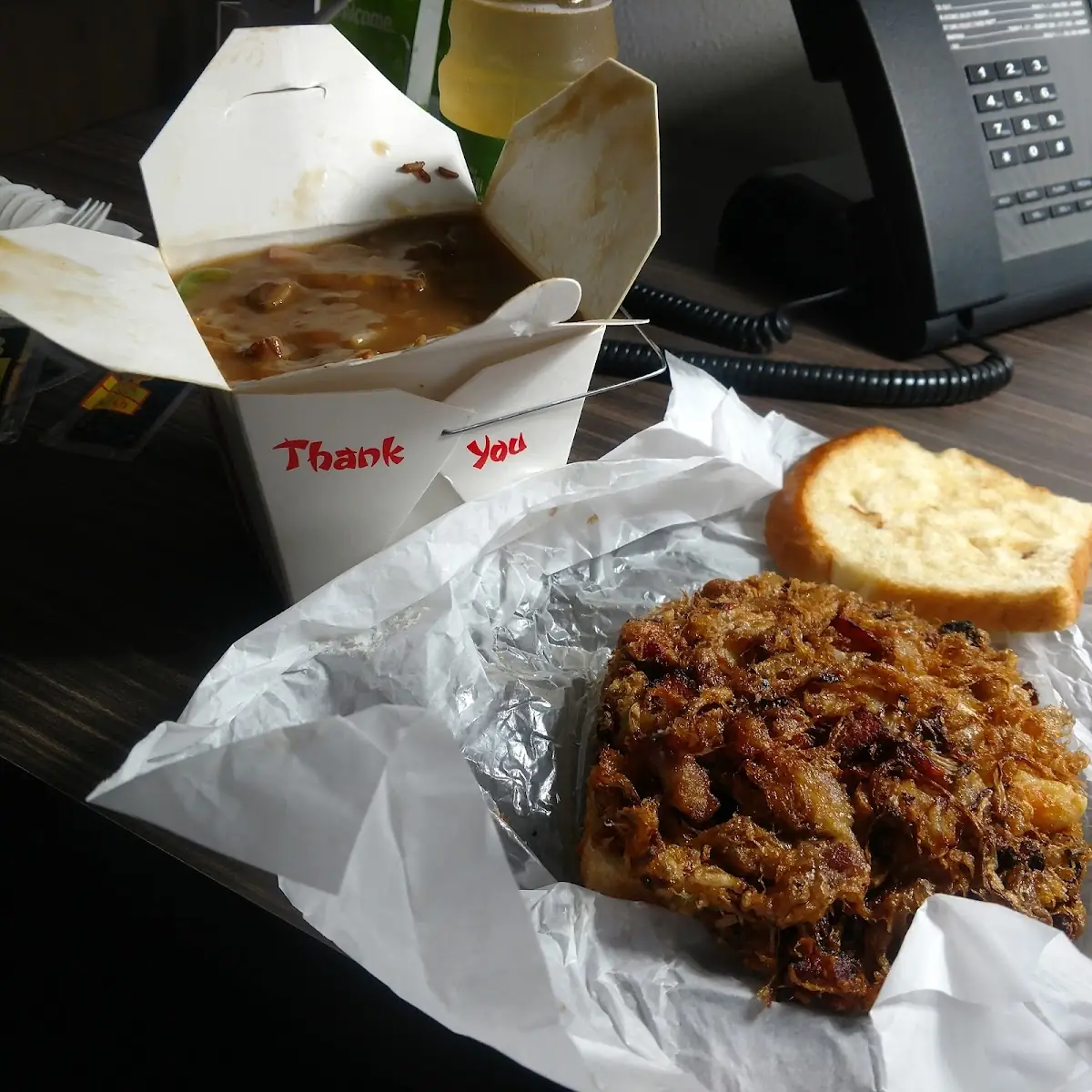 Special Fried Rice and Special St Paul Sandwich
