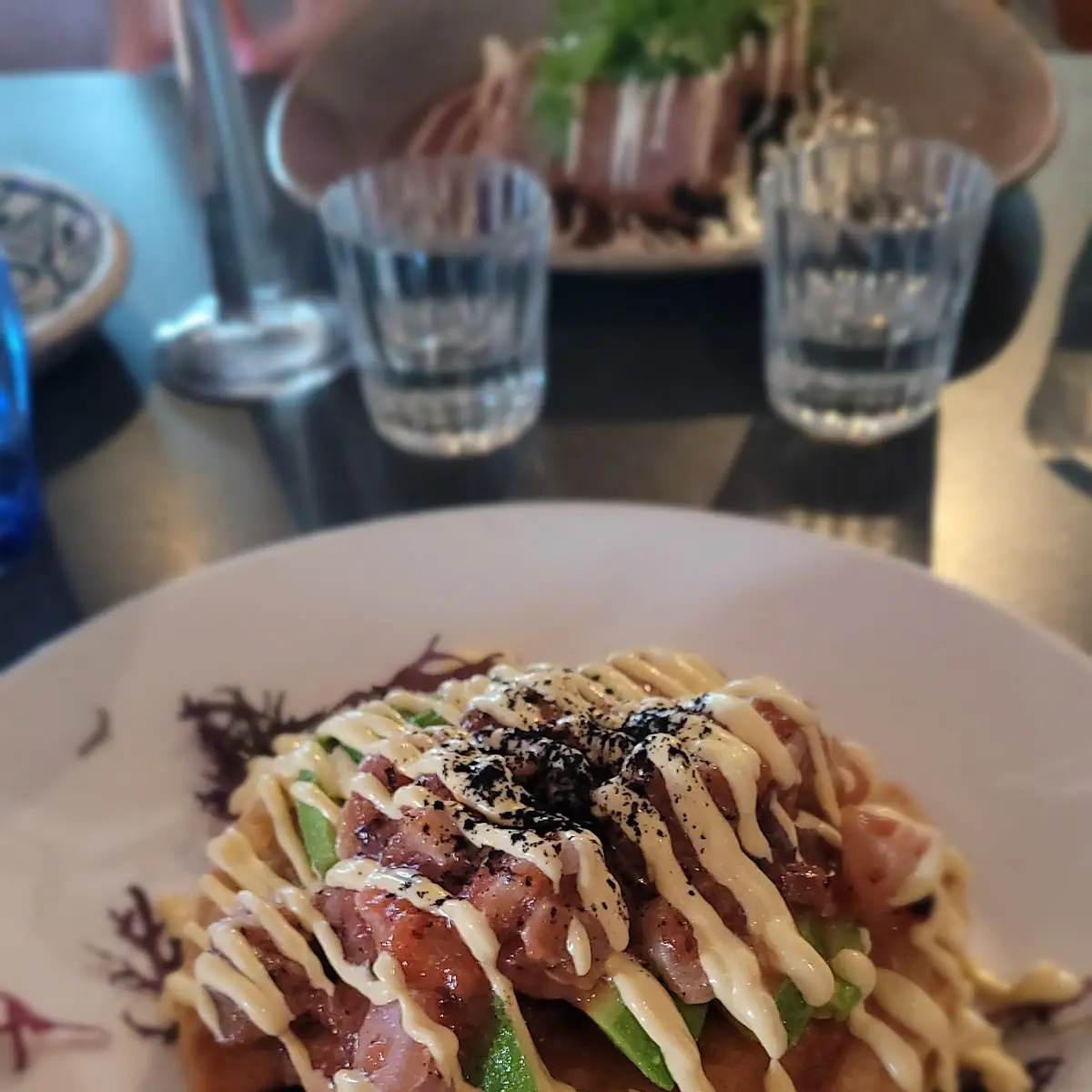 Ceviche Tacos Dorados