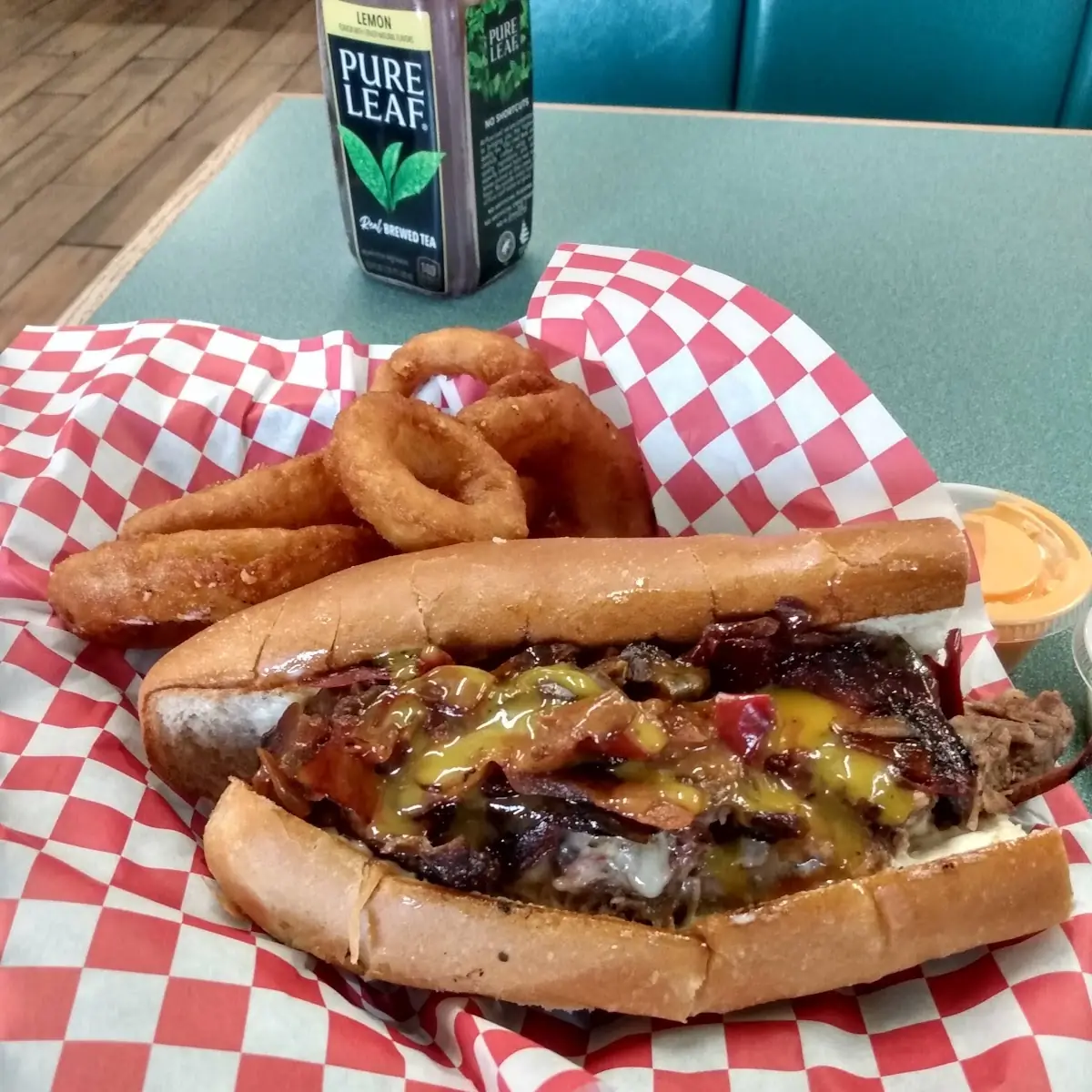 BBQ Brisket Cheesesteak