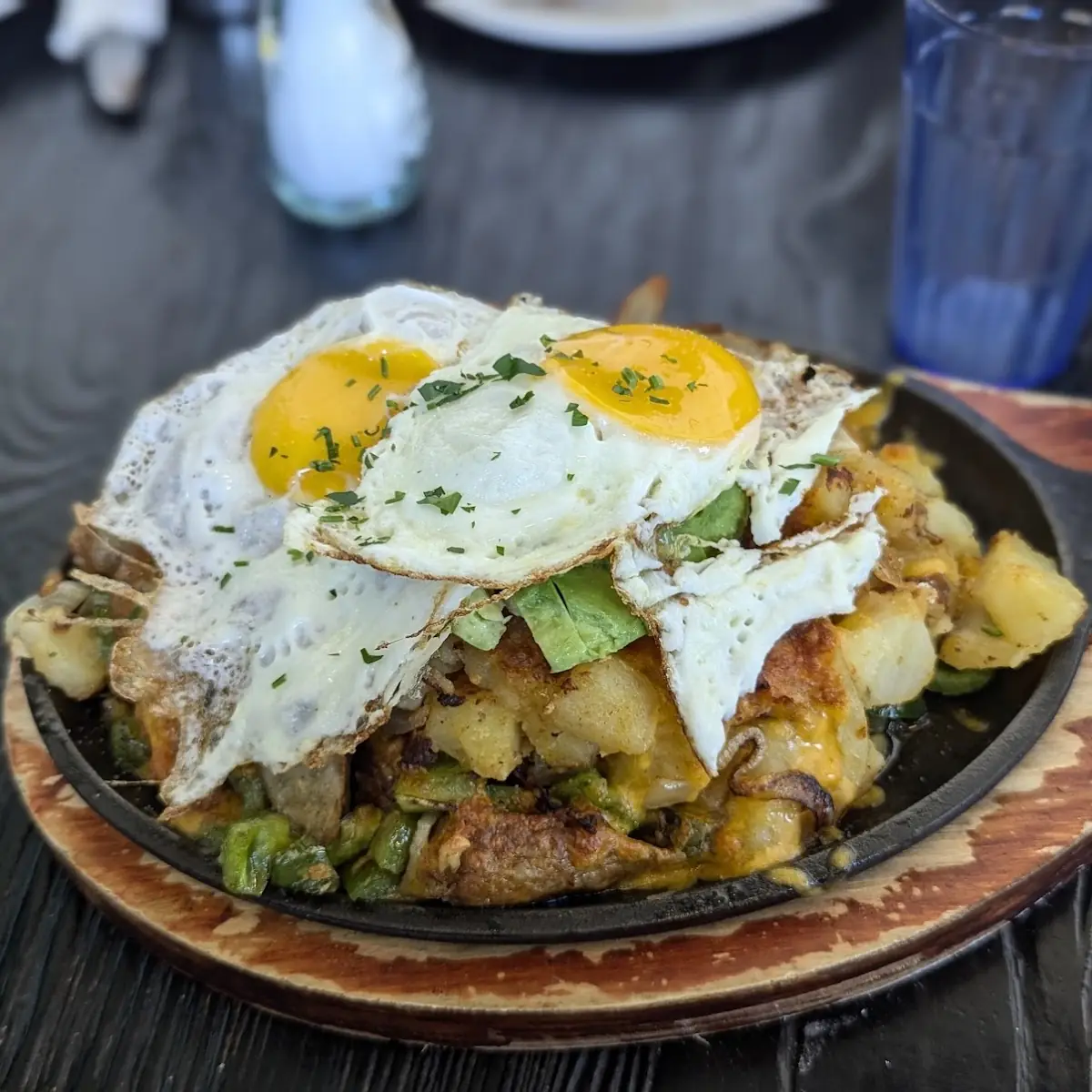 Pulled Pork Carnitas Skillet