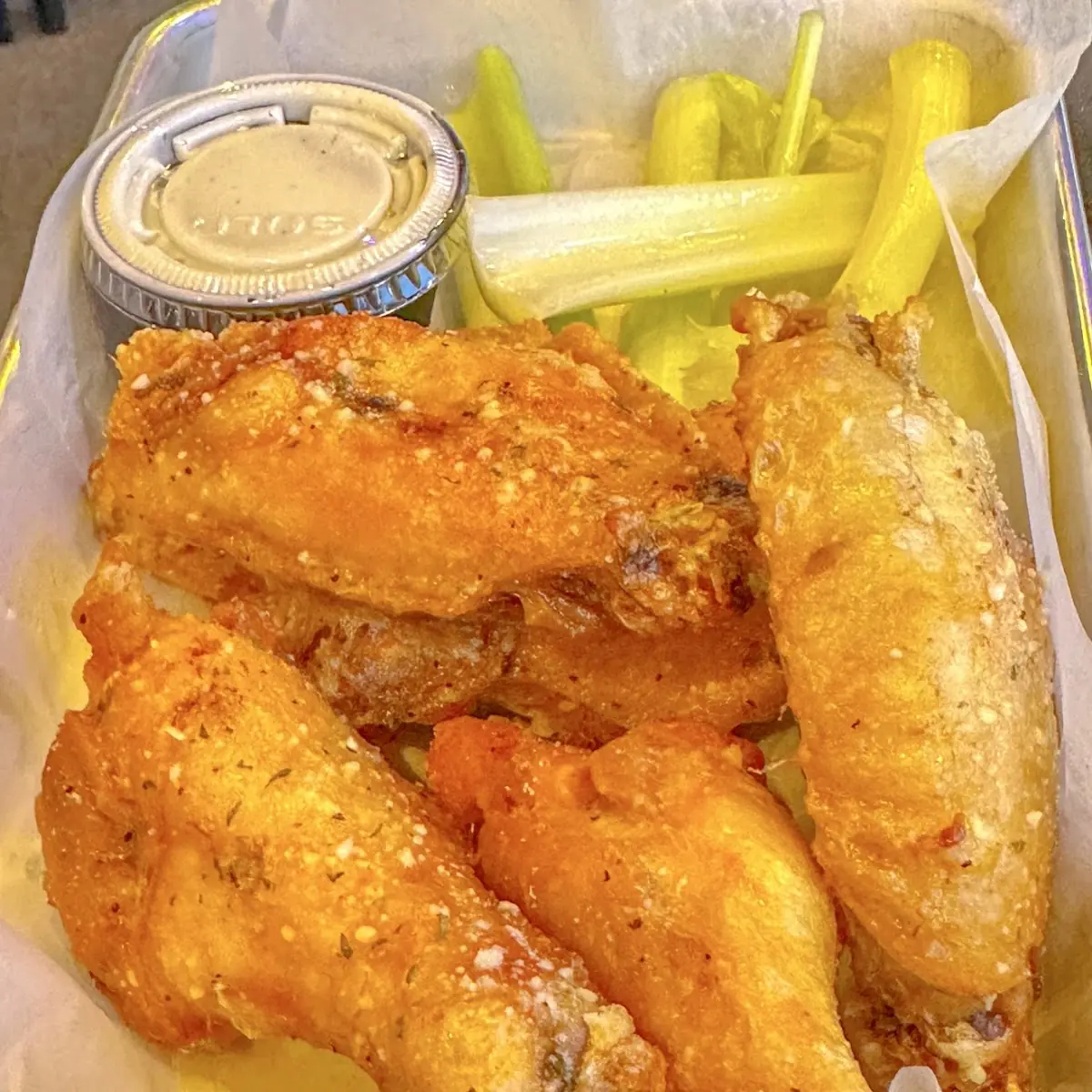 Garlic Parmesan Wings