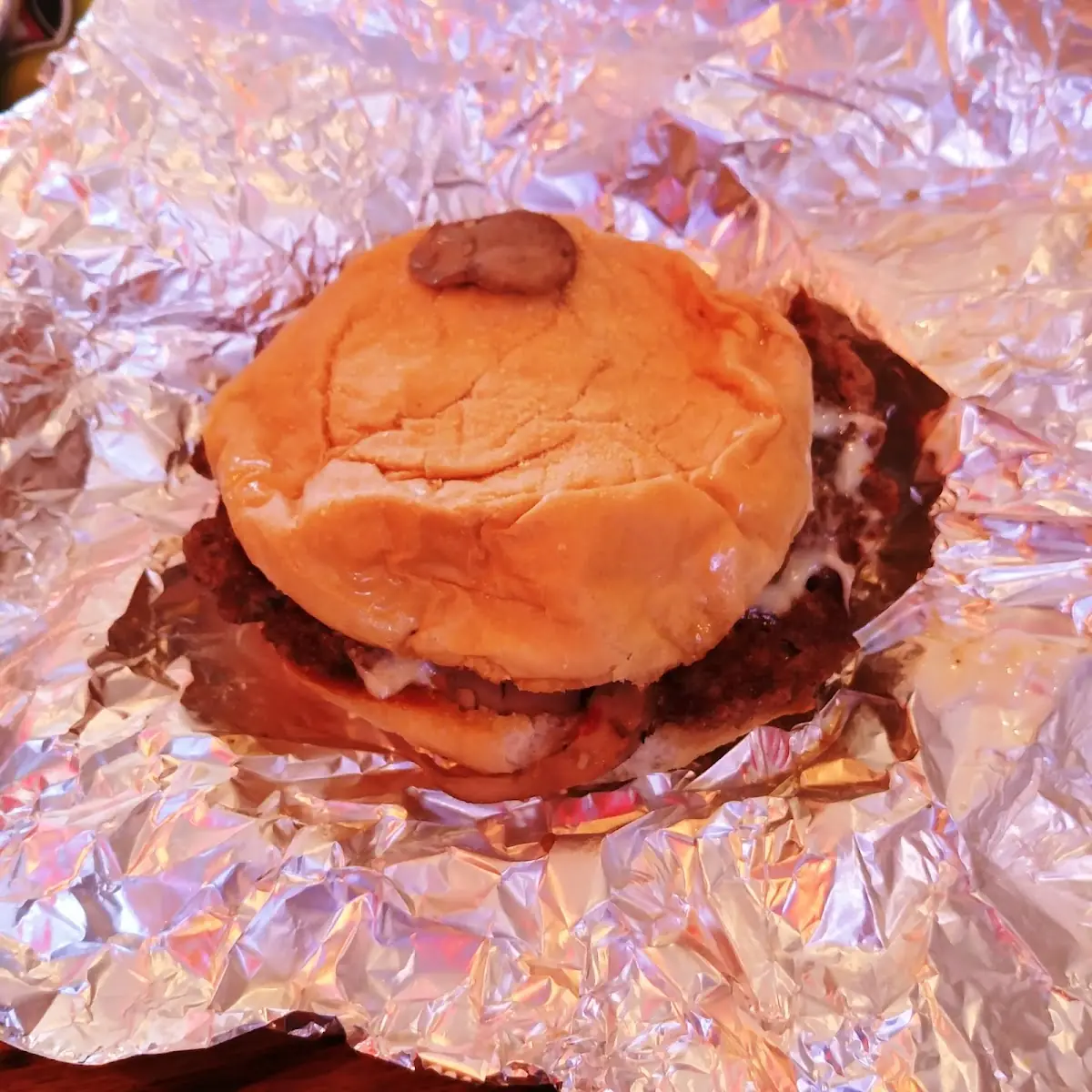 Swiss Mushroom Burger