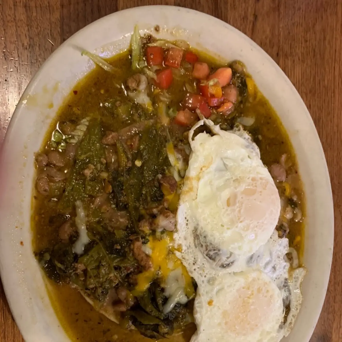Huevos Rancheros - Chile Verde