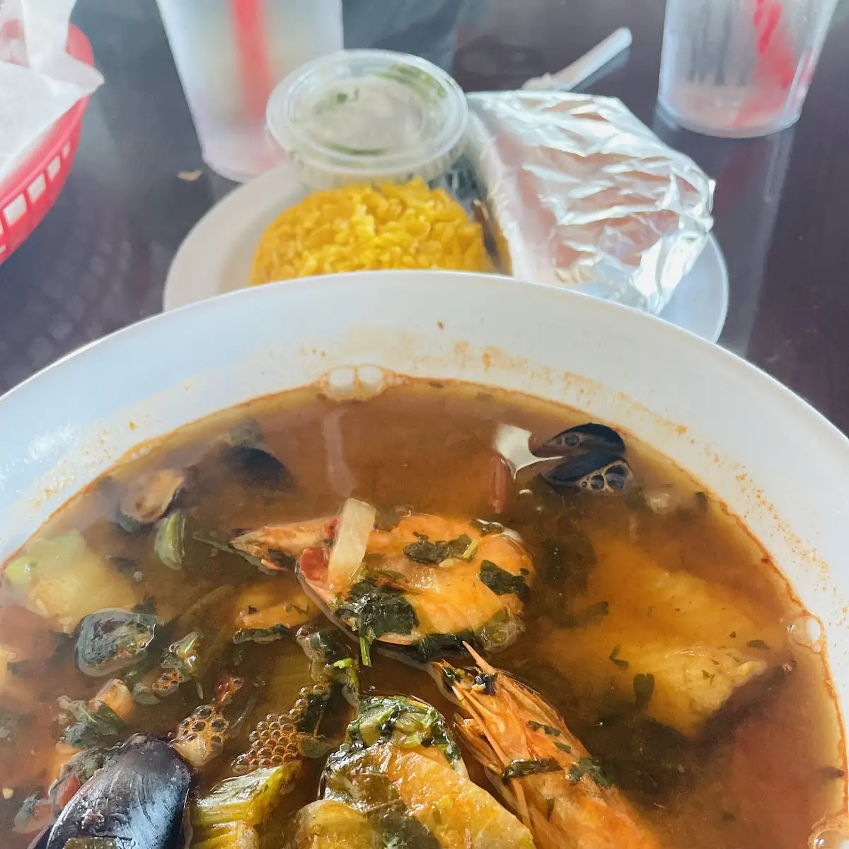 Seafood Soup Caldo De Mariscos