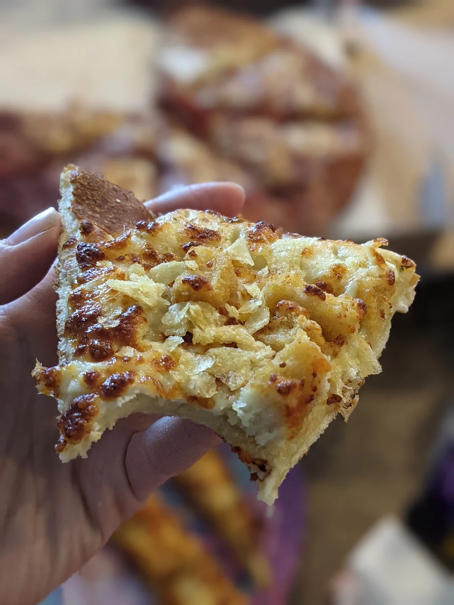 Fish and Chips Pizza Pow
