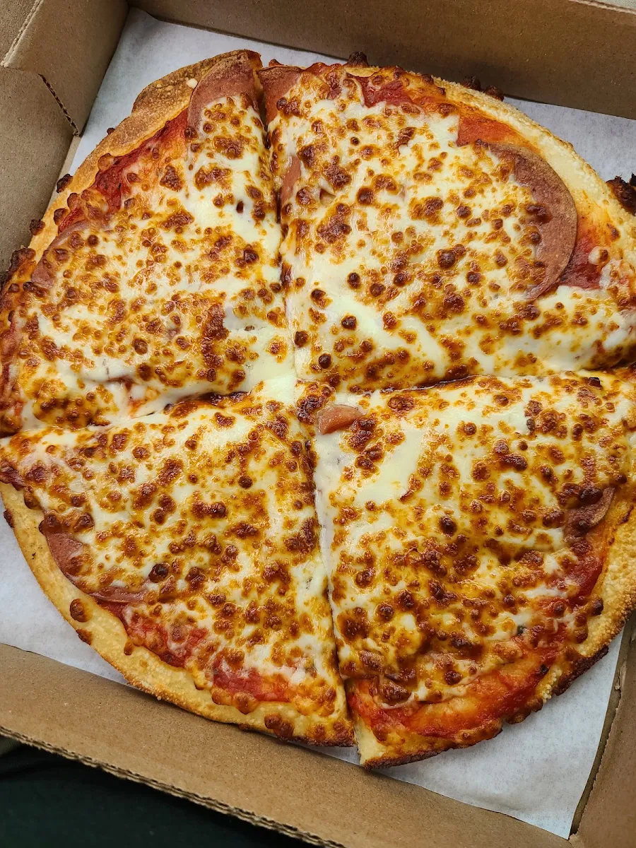 Pepperoni Pizza with Double Cheese