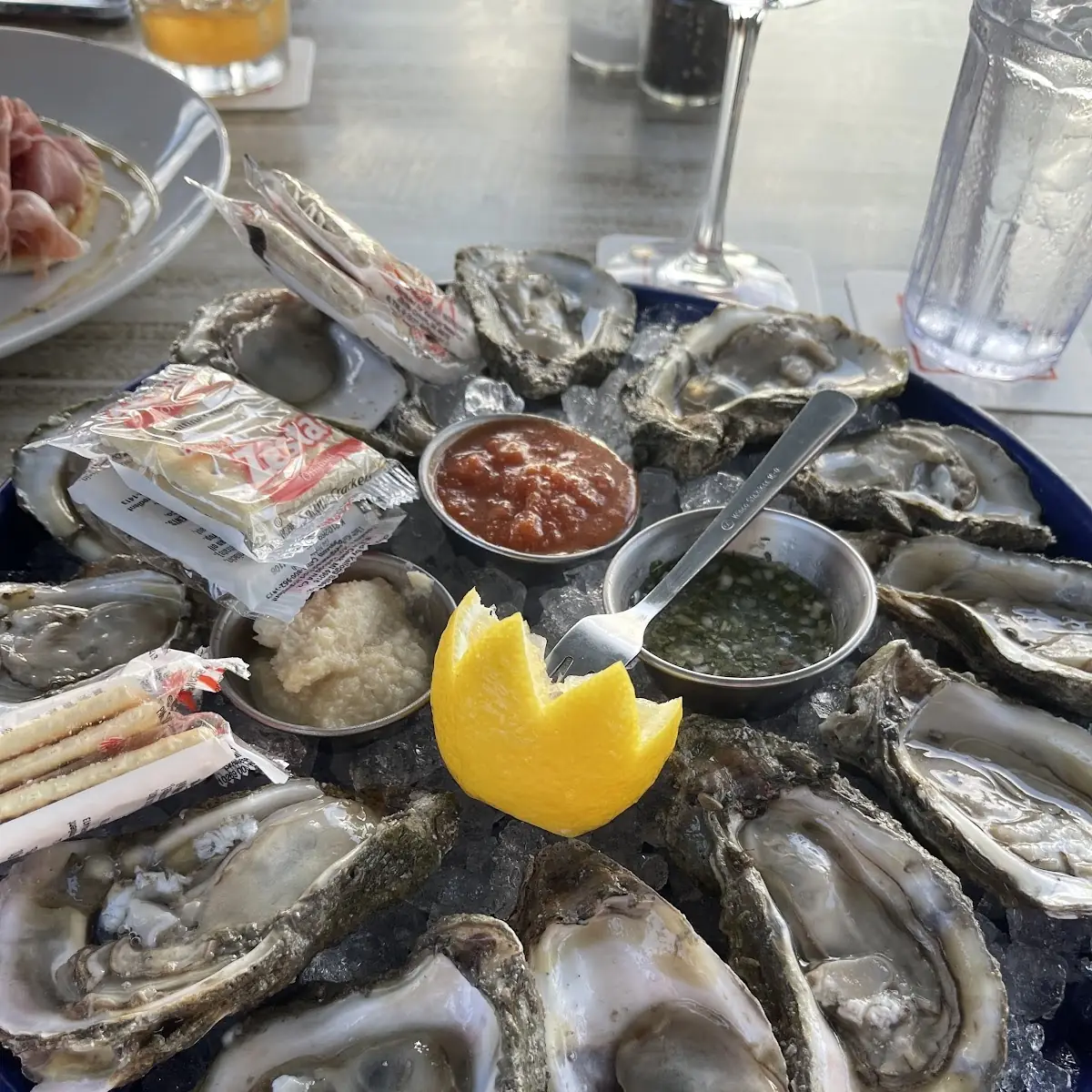 Half Dozen Oysters on the Half Shell