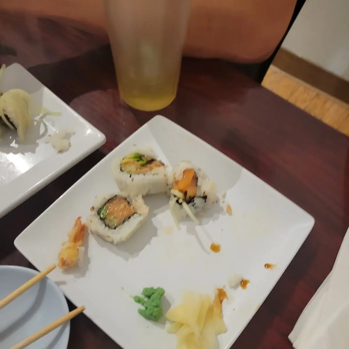 Salmon Roll Slimy