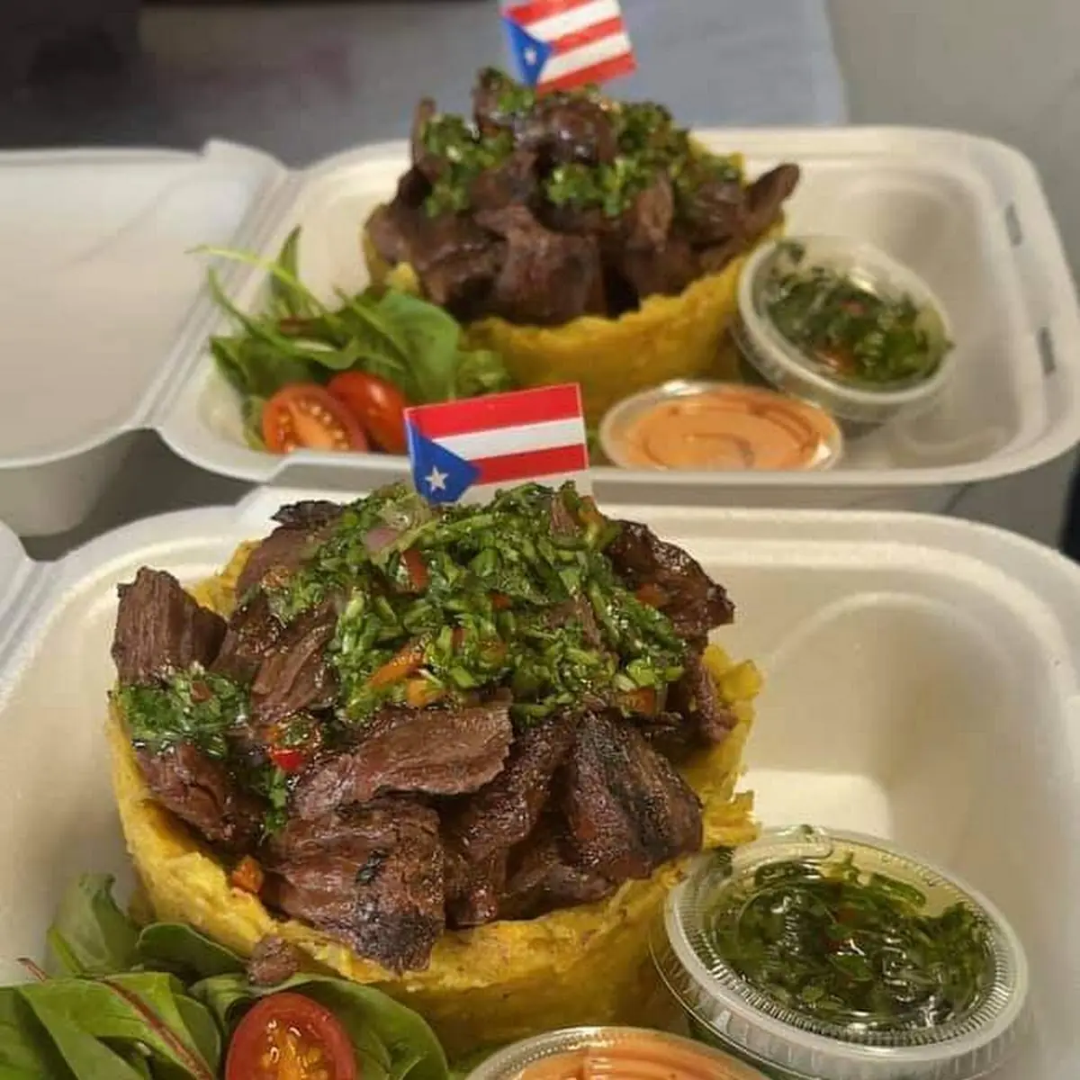 Mofongo Carne Frita