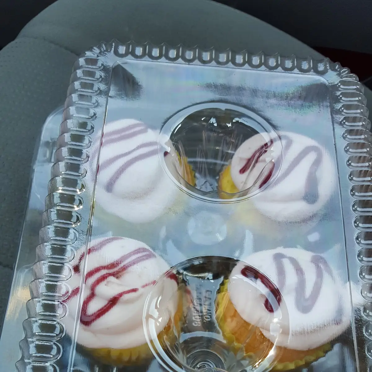 Raspberry Lemon Cupcake