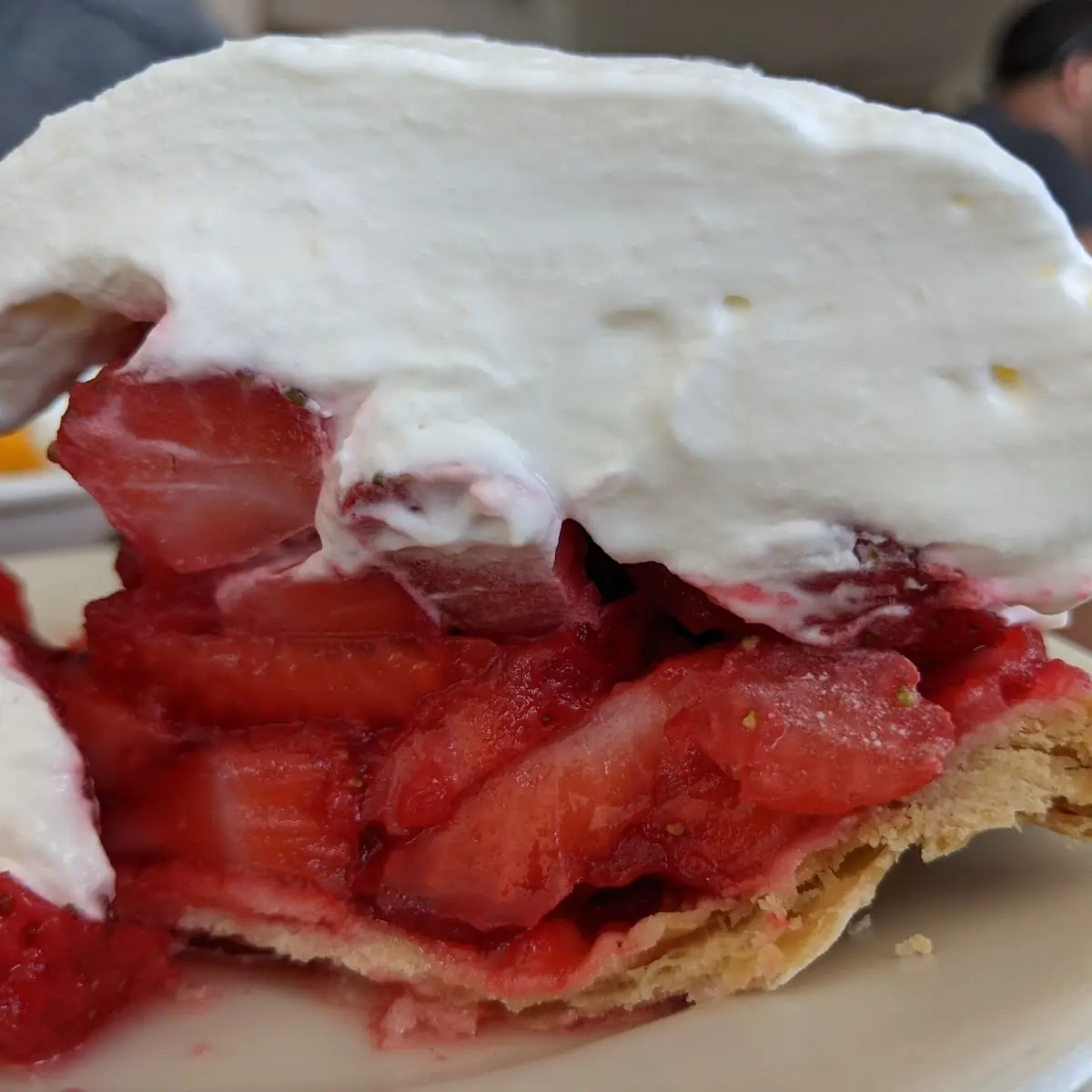 Raspberry Cream Pie
