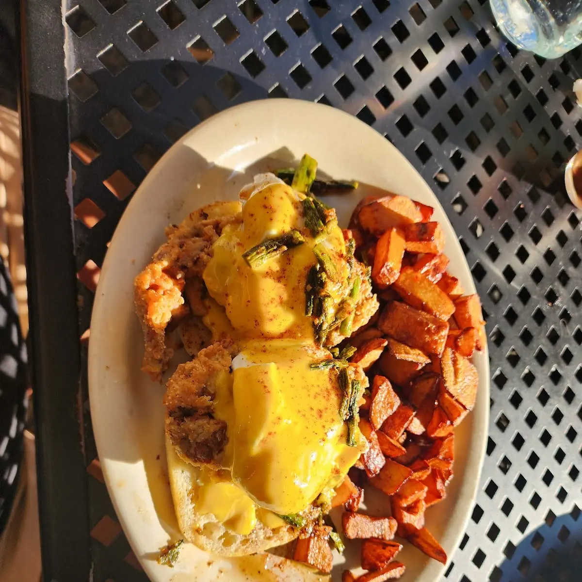 Snob Special Soft Shell Crab Benedict