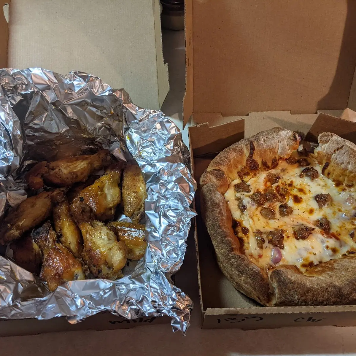 Pizza and Wings