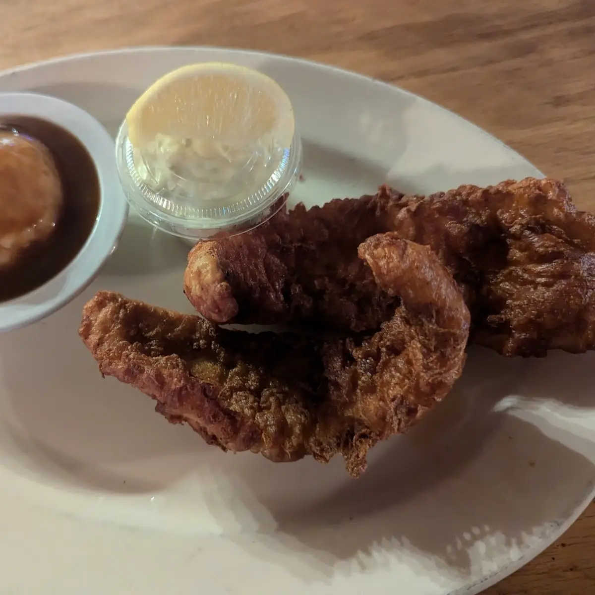 Fried Beer Battered Walleye