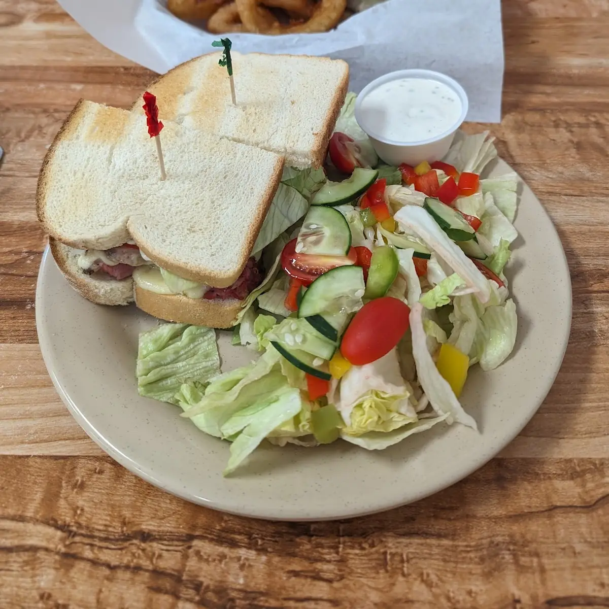 Hot Pastrami Sandwich