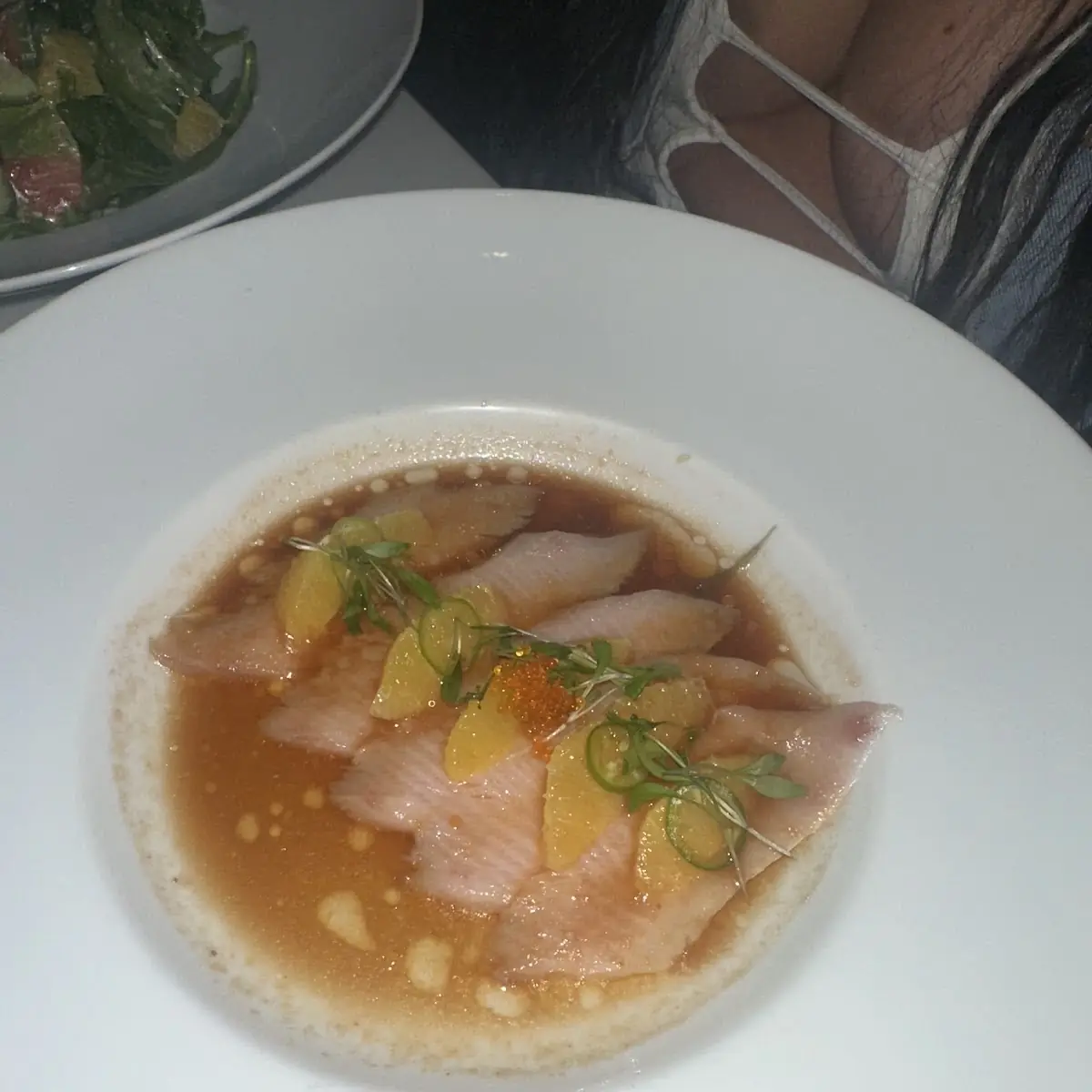 Hamachi Yellowtail Sashimi