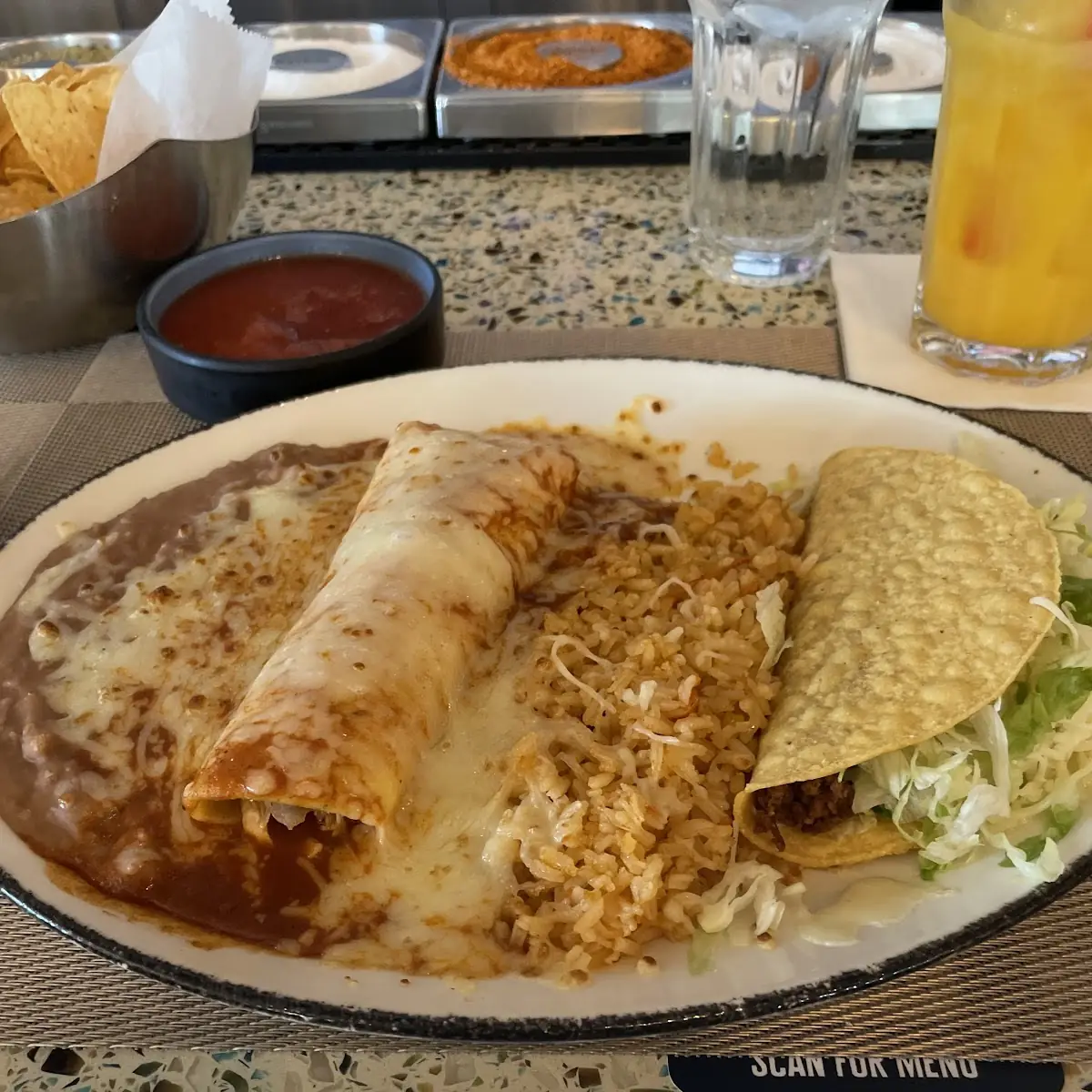 Enchilada Bandera