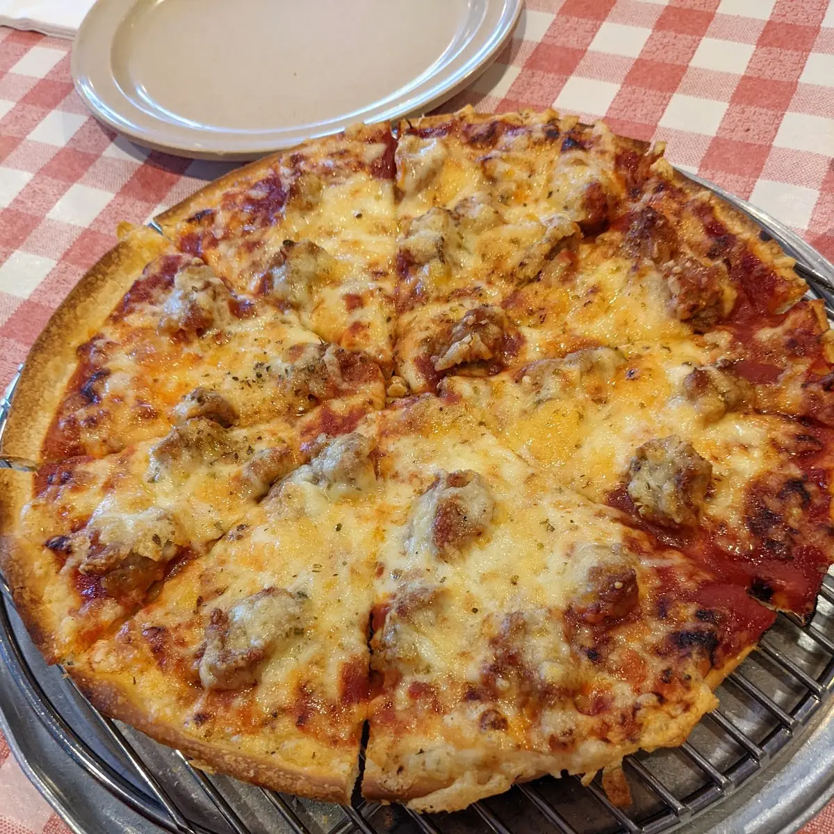 10 Sausage Pizza