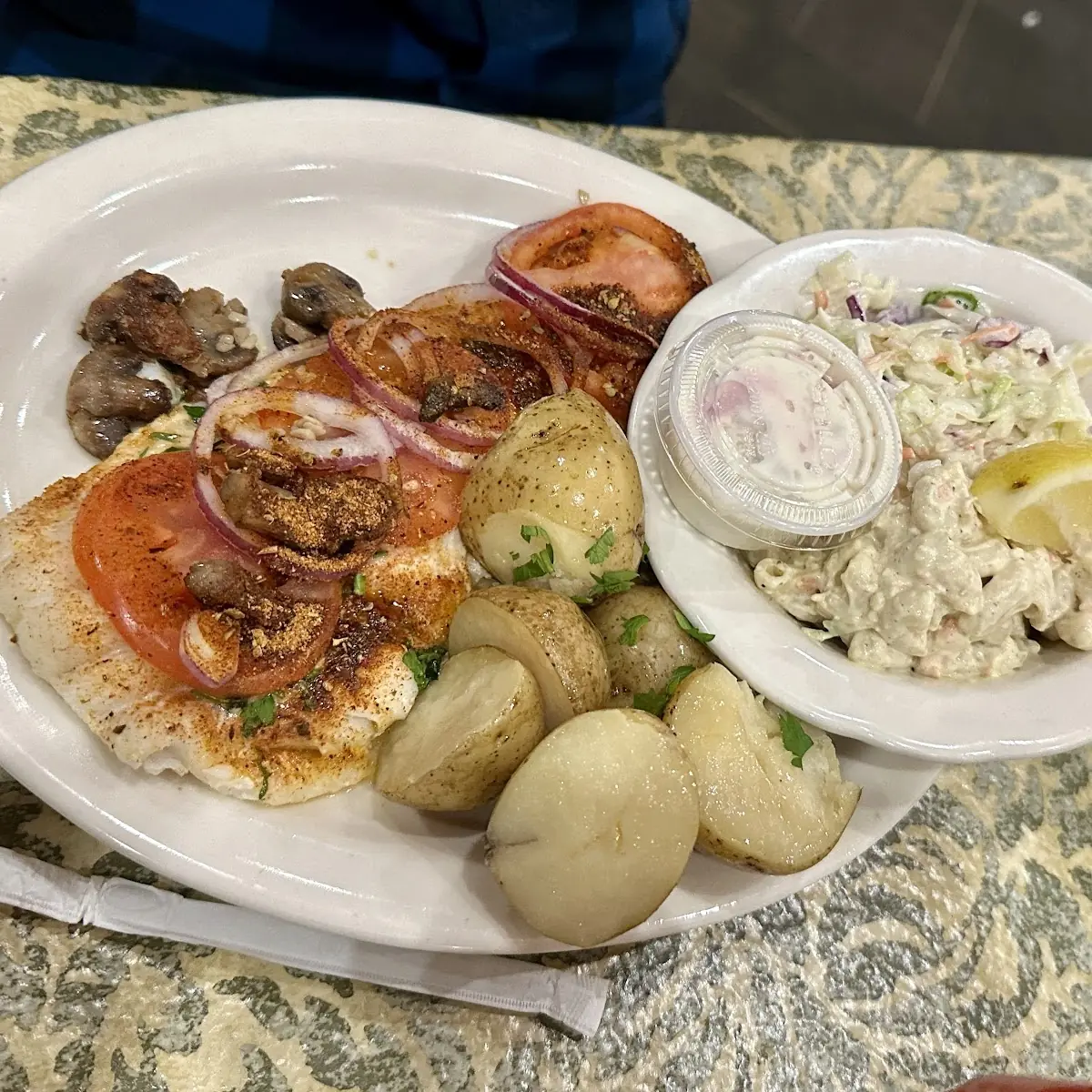 Mixed Plate Shrimp & Scallops